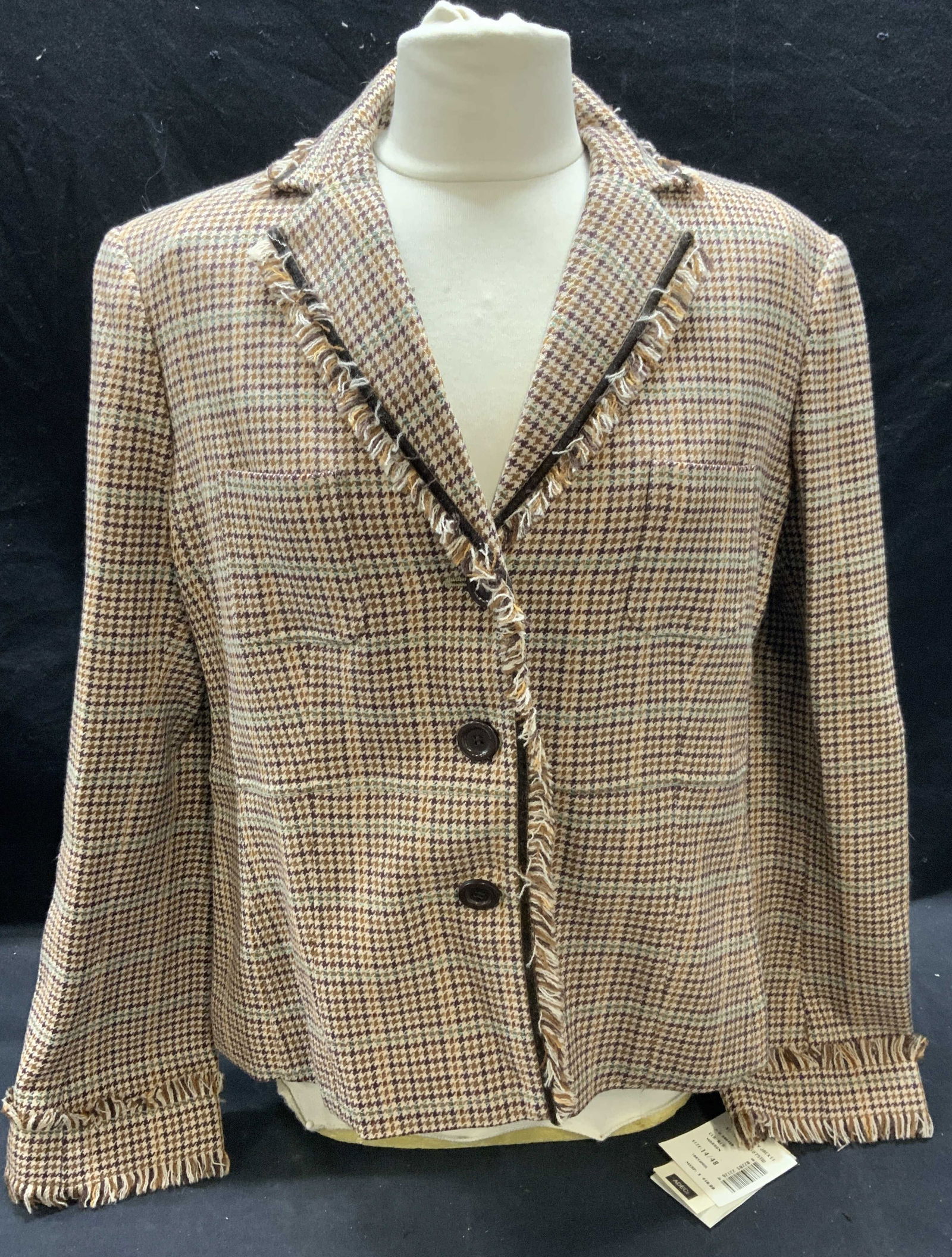 Adec2 By Philippe Adec Wool Blazer NWT (1 of 9)