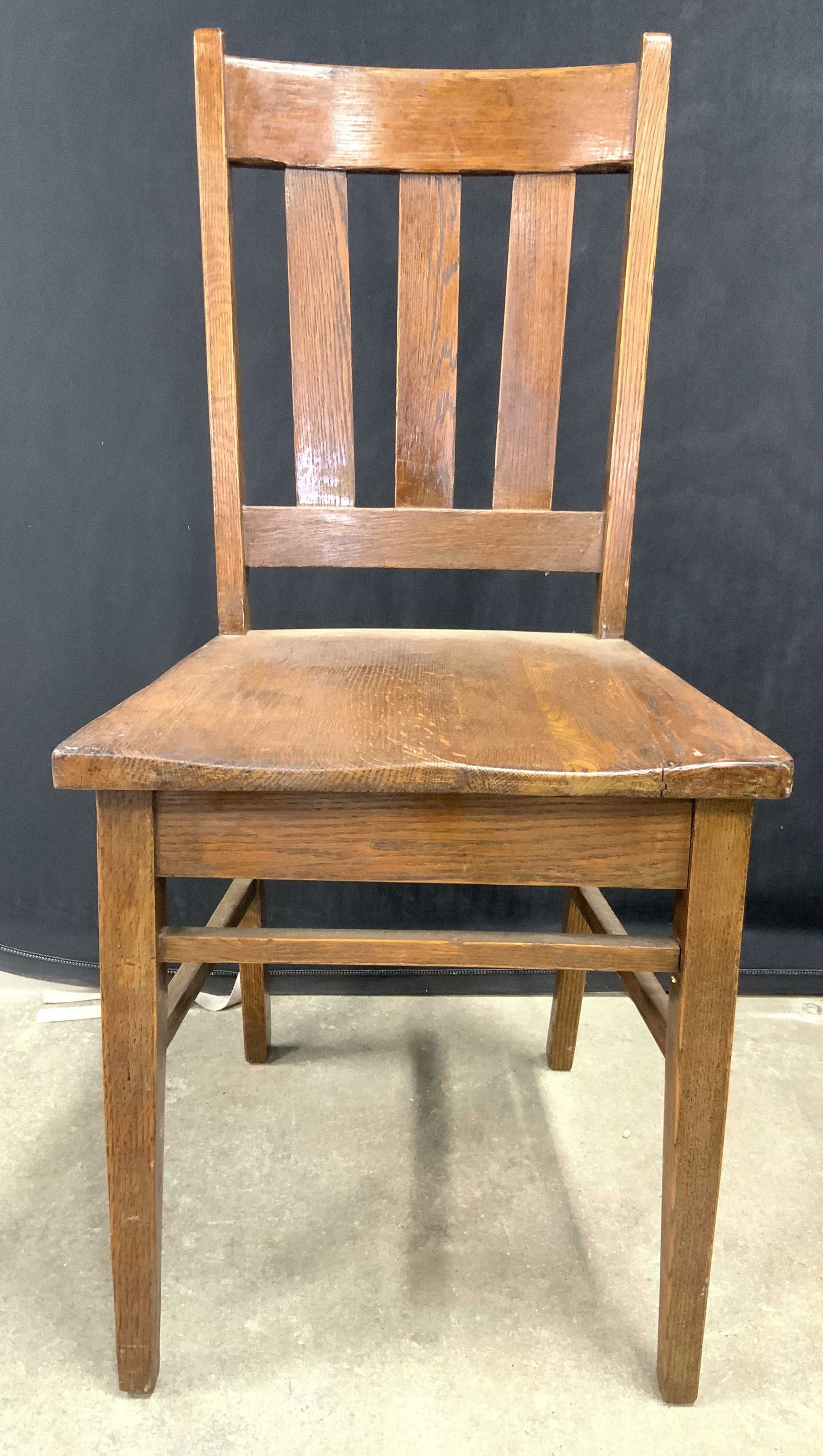 HEYWOOD WAKEFIELD Vintage Wooden Side Chair (1 of 7)