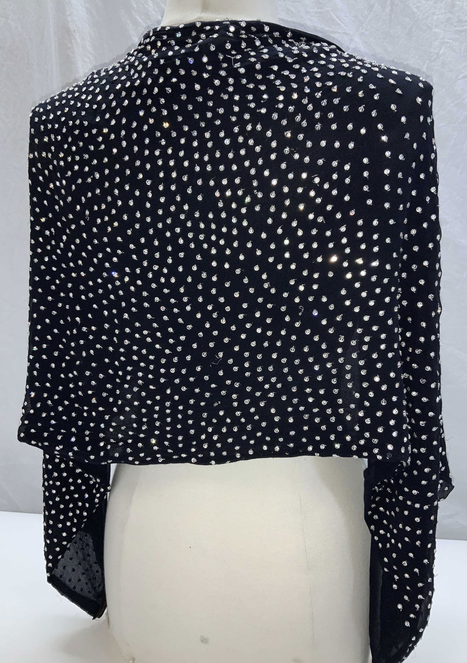 Donna Karen NY Rhinestone Evening Wrap (1 of 7)