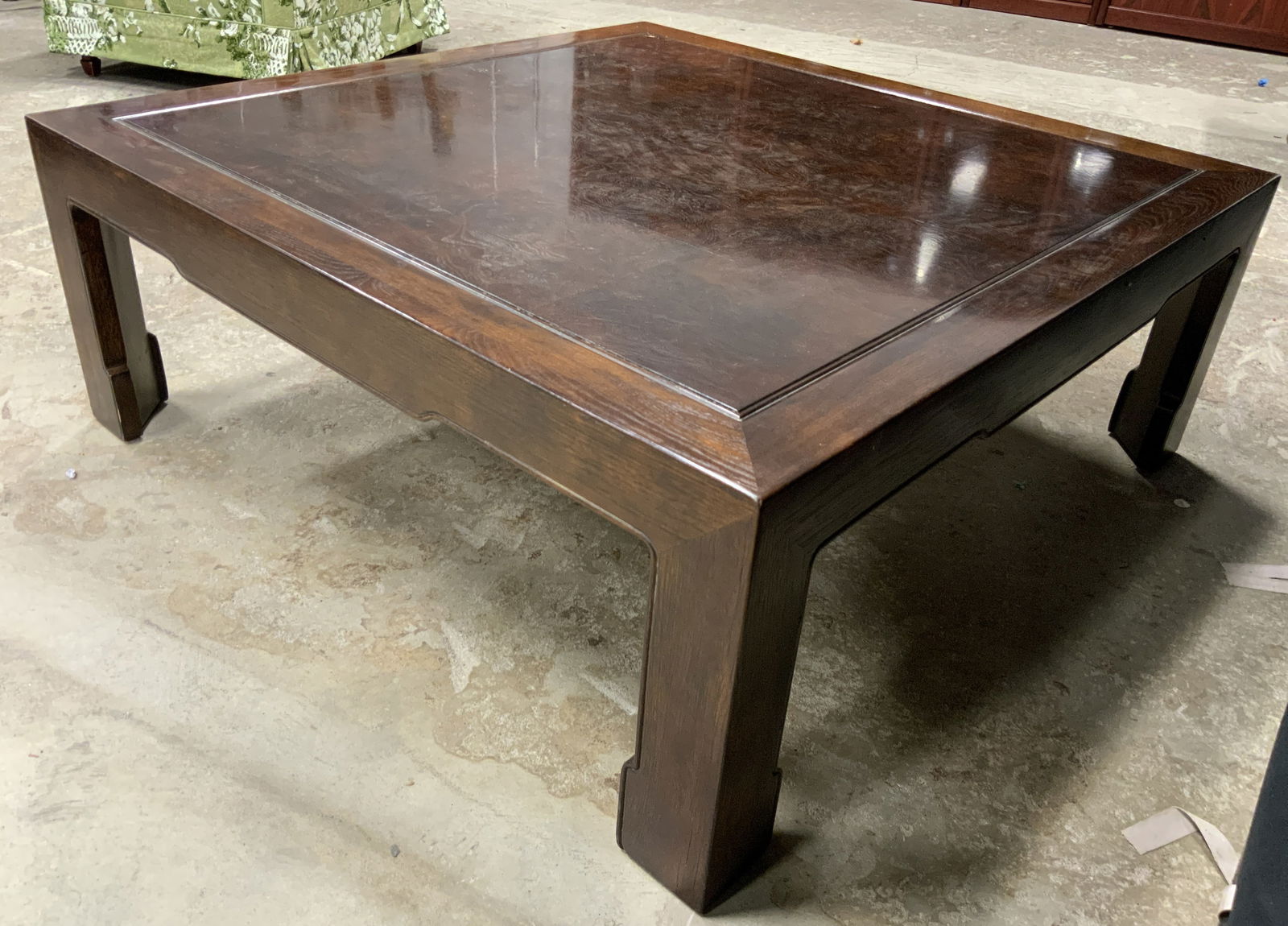 Vintage Carved Wood Asian Coffee Table (1 of 13)