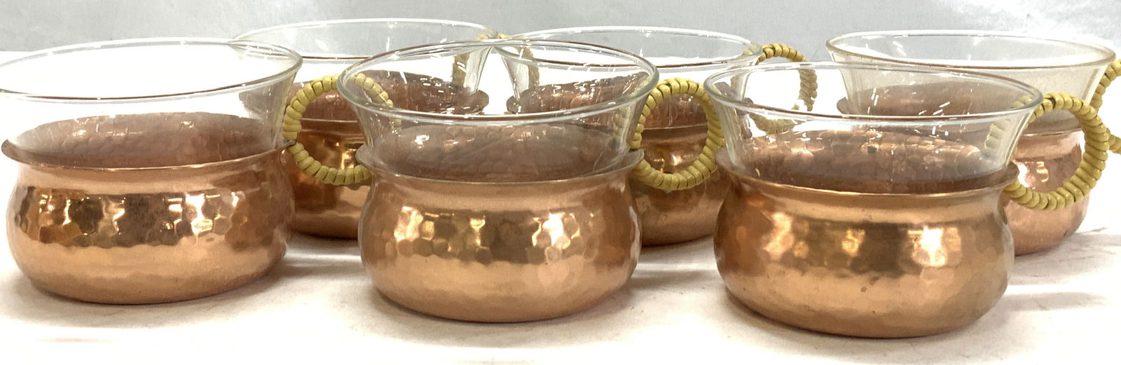 10 Schott Mainzt Jena Glas Copper Cups Germany (1 of 9)