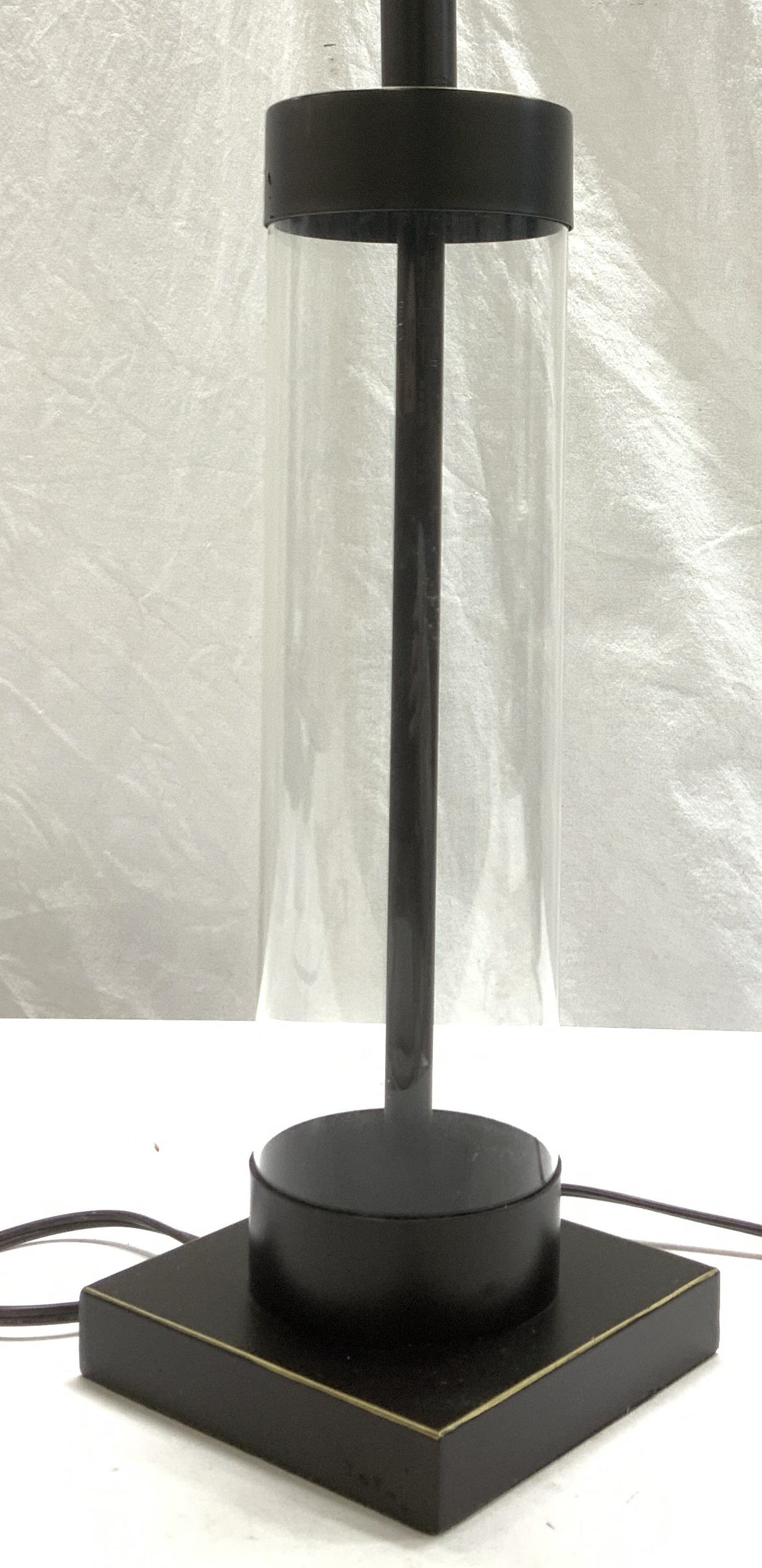 Modern Style Glass & Toleware Table Lamp (1 of 7)