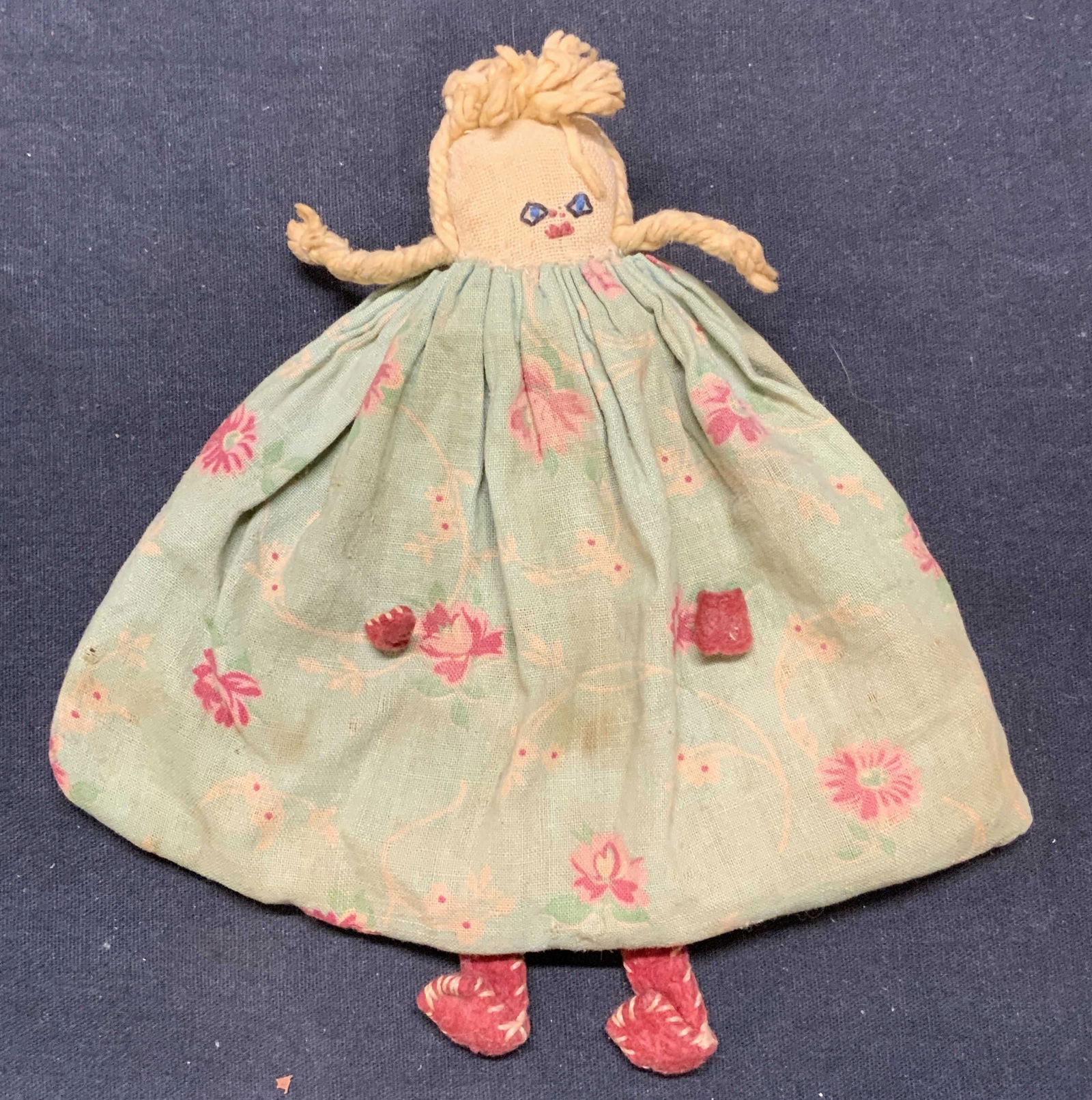 Vintage Handmade Rag Doll (1 of 6)