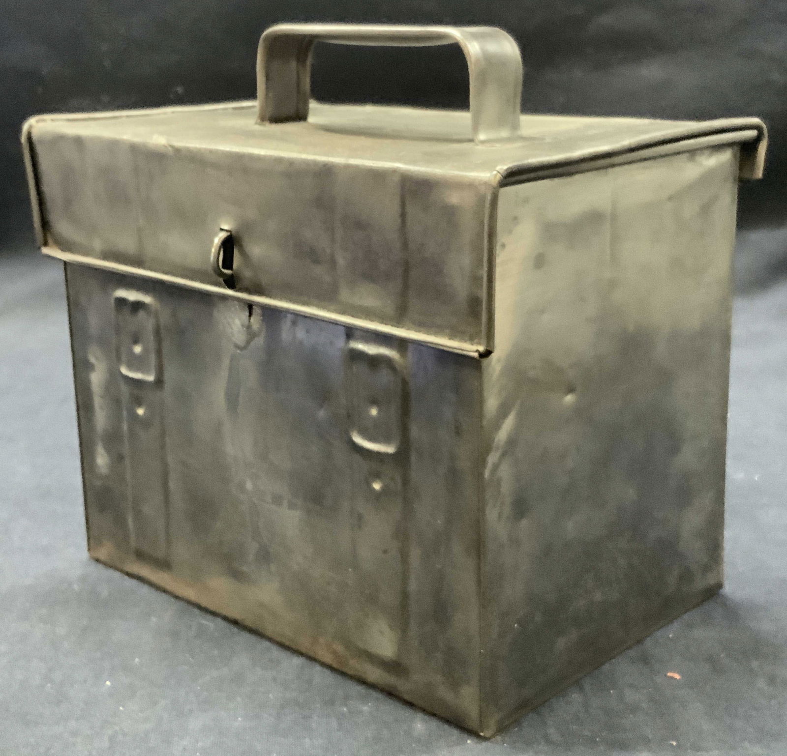 Vintage Metal Made Storage Box (1 of 9)
