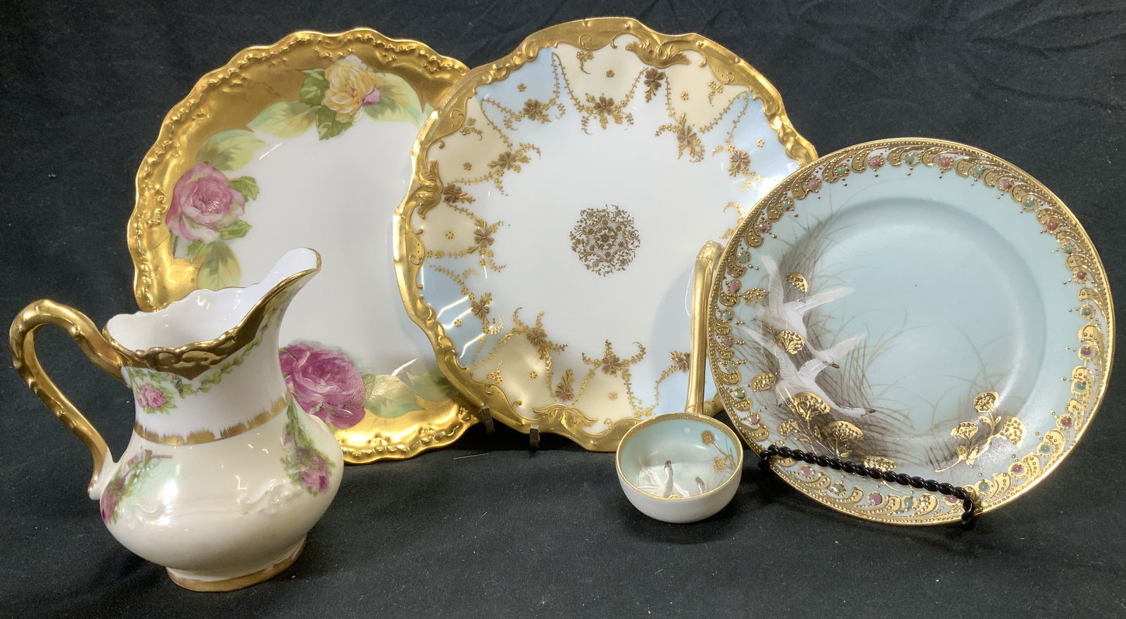 Limoges France, Nippon Gilt Porcelain ware, 5 (1 of 9)