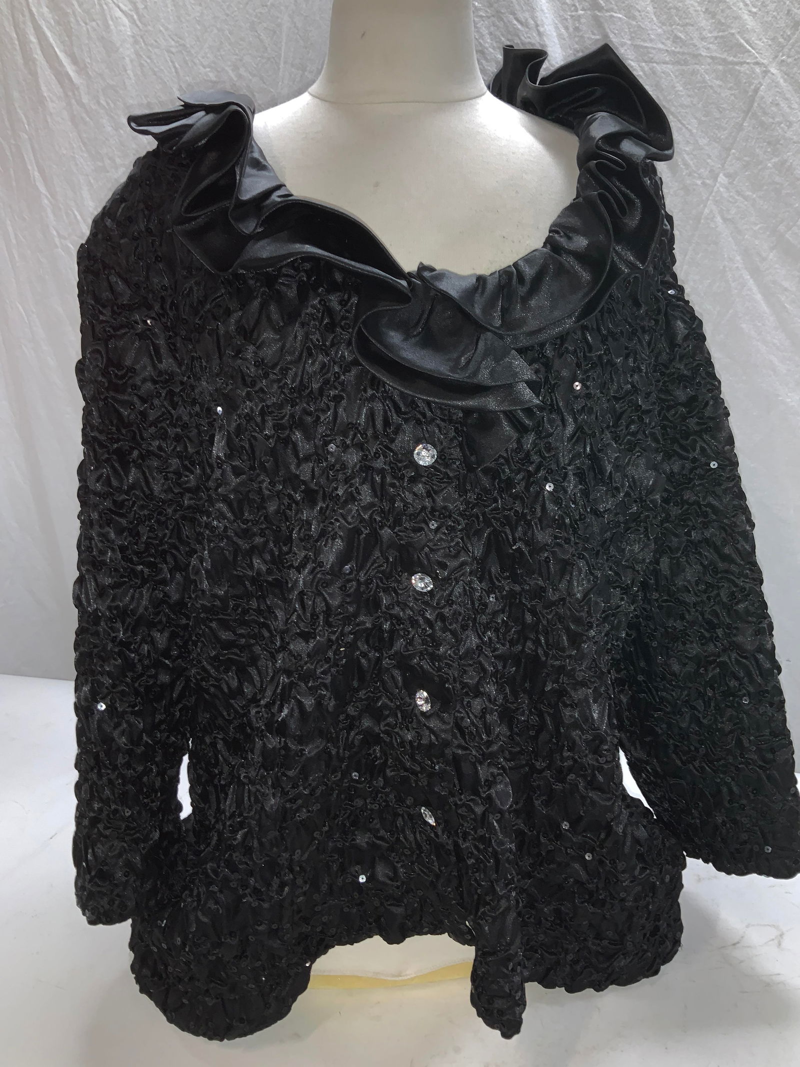 CACHET Sequin Ruched Cocktail Jacket, (1 of 10)