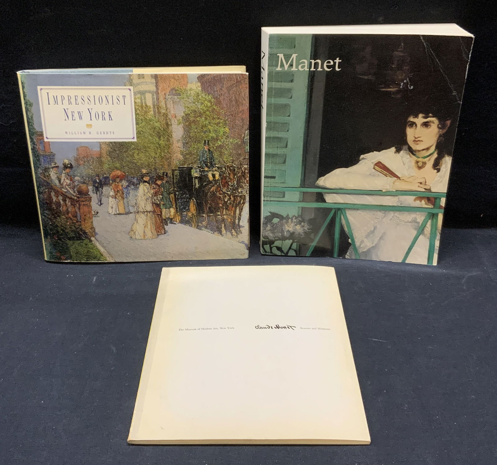 3 Manet, Monet, Impressionism Illustr Books 60-90s (1 of 20)