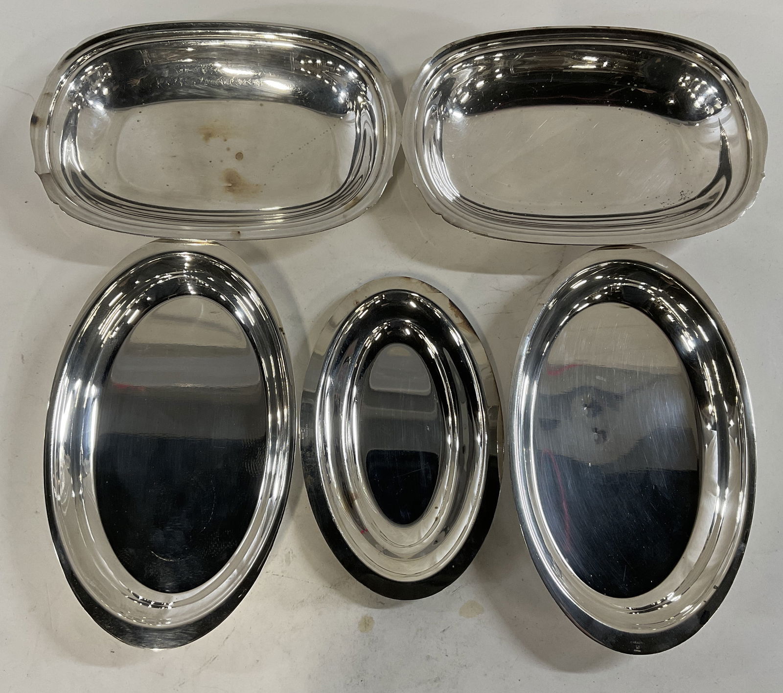 5 Vntg Silverplate Dishes CHRISTOFLE France, more (1 of 15)