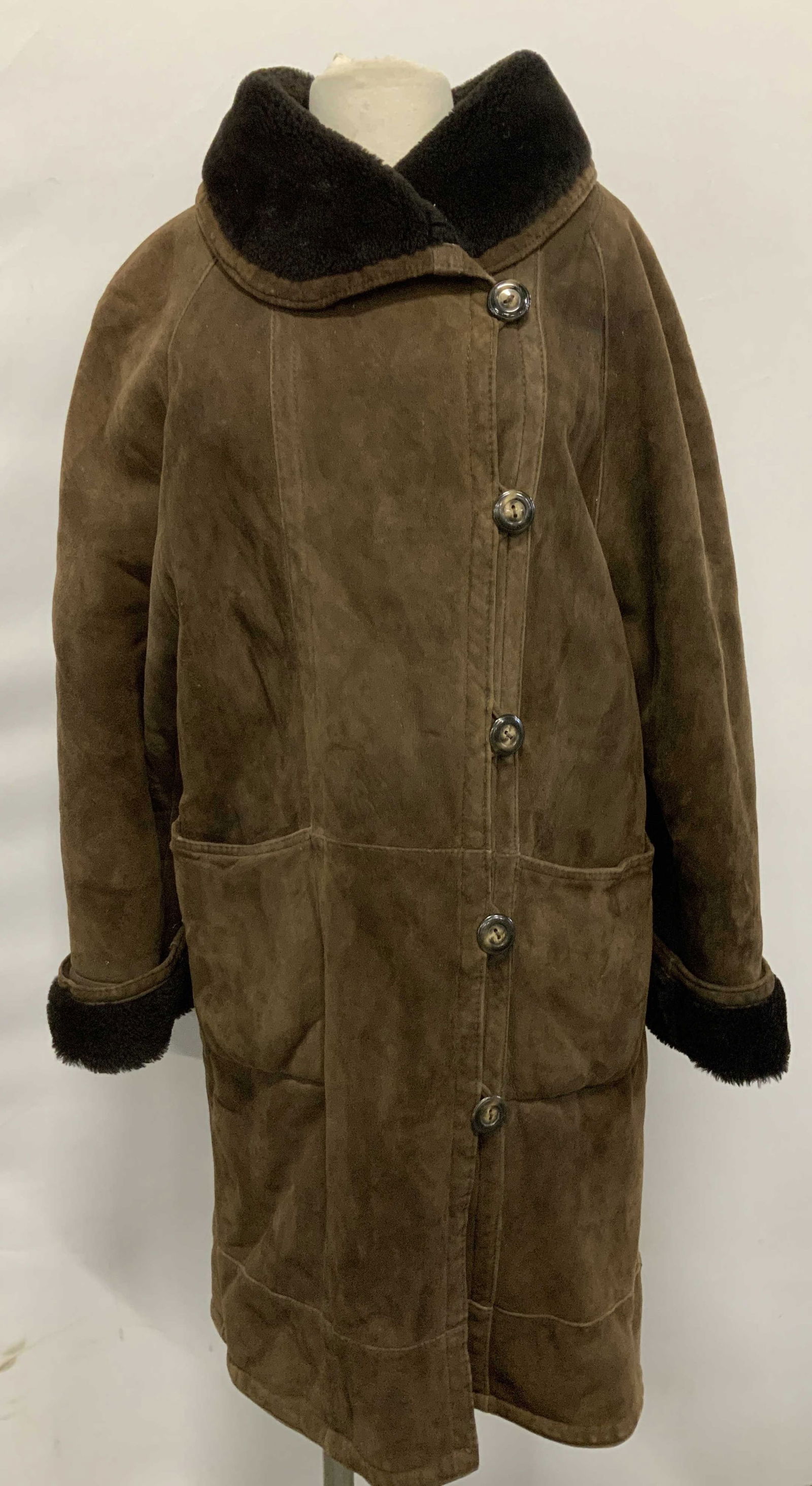 Delino Sheapskin NY Shearling  Winter Coat, USA (1 of 12)