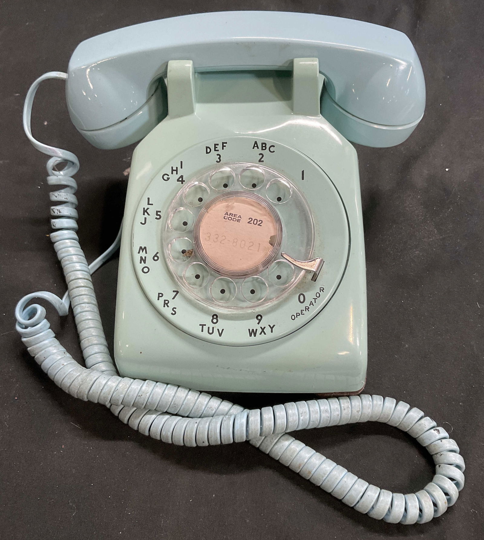 Vtg WESTERN ELEC. BELL SYSTEM Rotary Dial Phone (1 of 7)