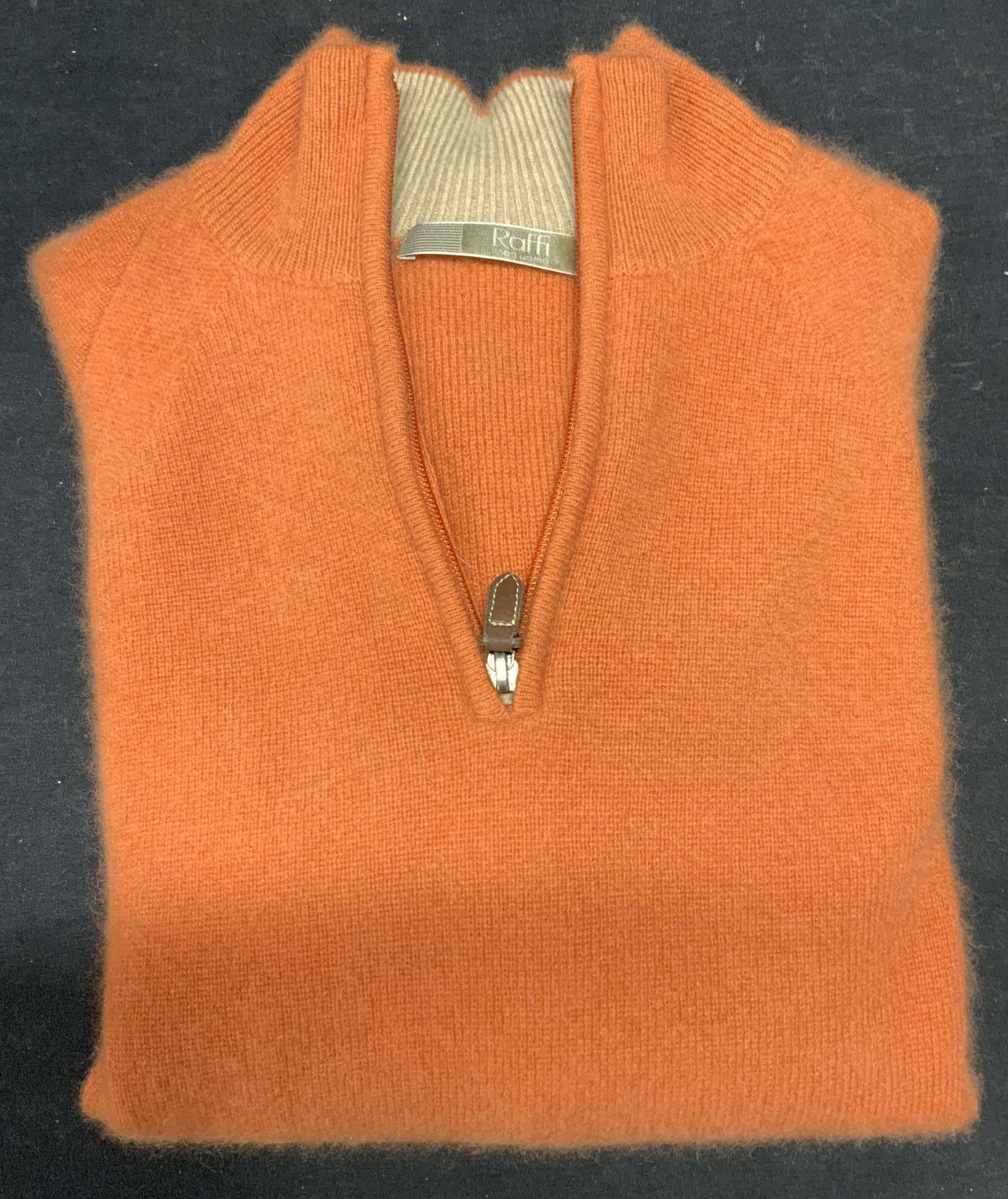 RAFFI Orange Cashmere Sweater Australia (1 of 8)