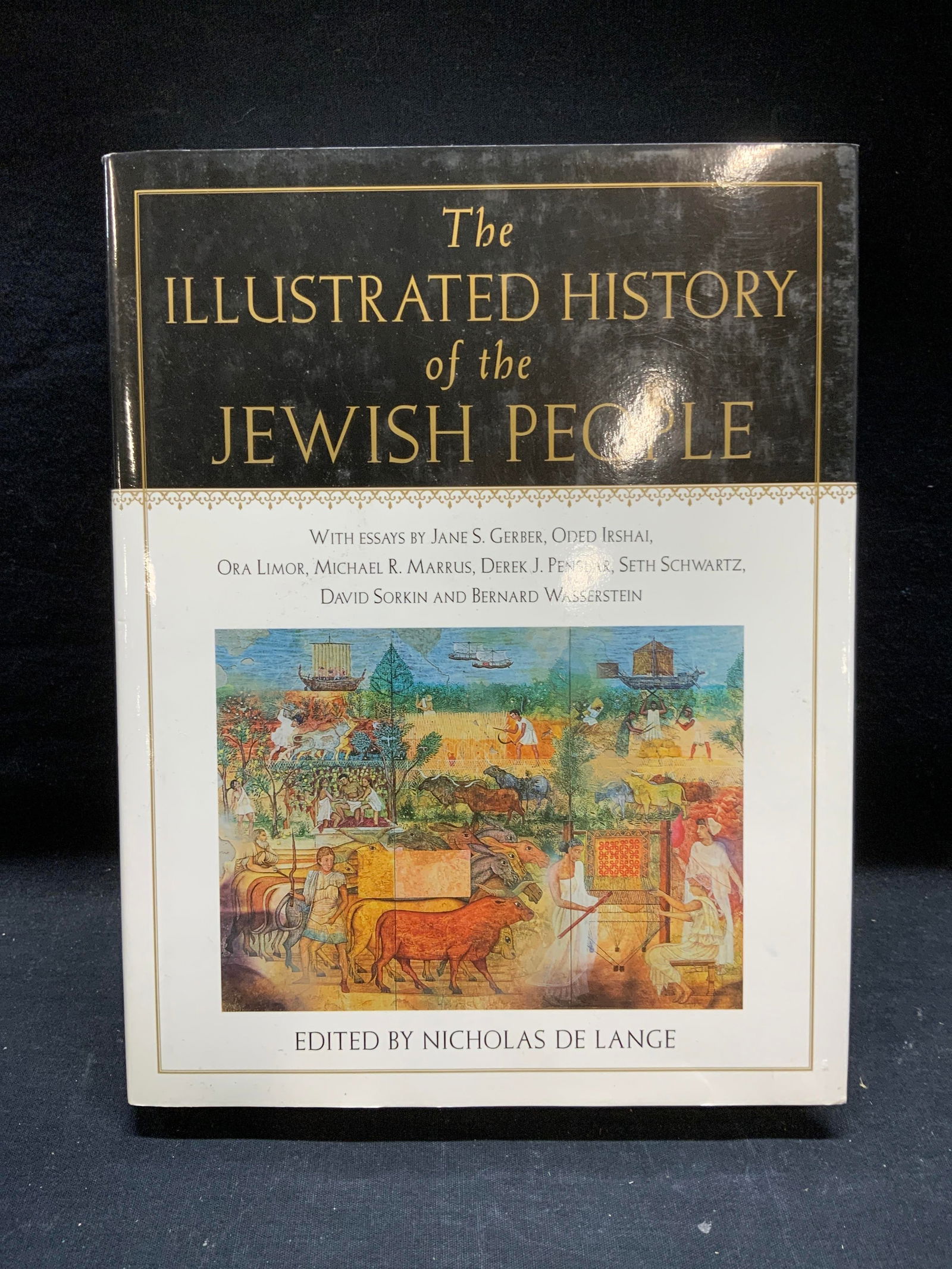 Illustrated History of the Jewish People Book 1997: Hardcover copy of The Illustrated History of the Jewish People edited by Nicholas De Lange. Published by Harcourt Brace, 1997. Contains illustrations. Measures approx. 10.75 x 8.25 inches. Some wear t