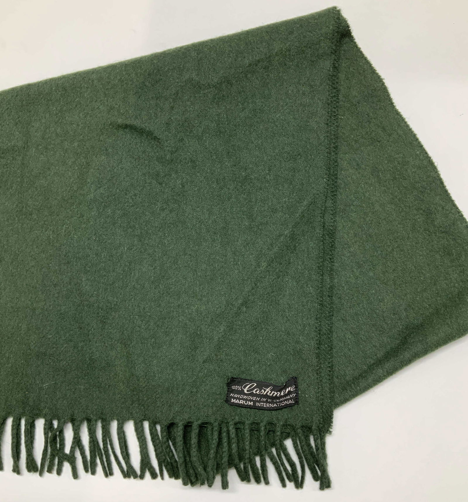 MARUM Handwoven Cashmere Scarf, W Germany (1 of 6)