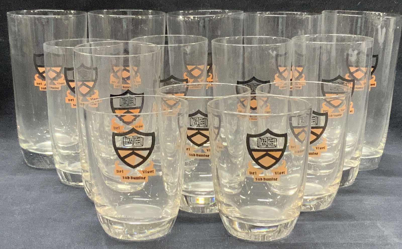 Set 4 Princeton University Crest Drinking Glasses (1 of 7)