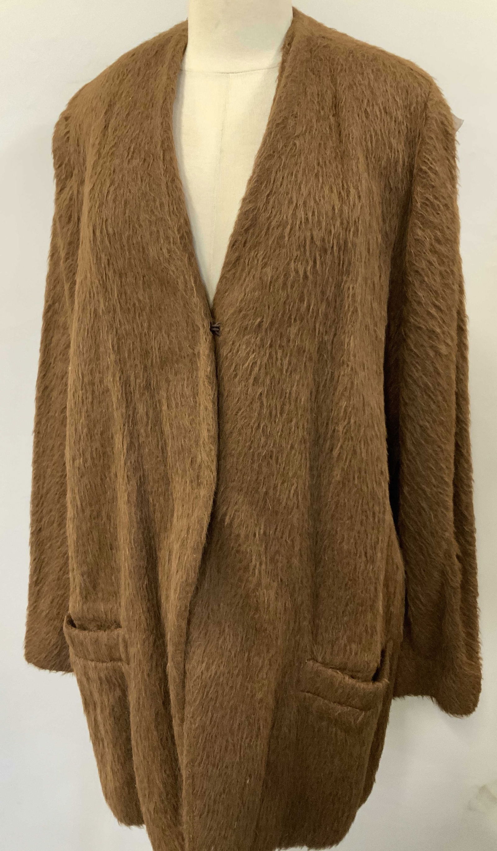 Donna Karen Alpaca Sweater Jacket, USA (1 of 8)