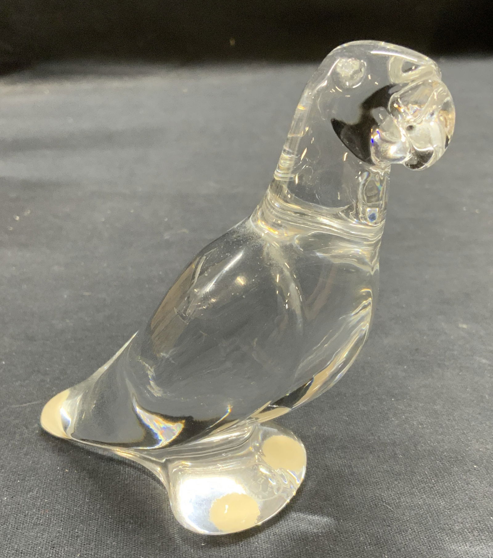 Baccarat Crystal Parrot Figurine, France (1 of 6)