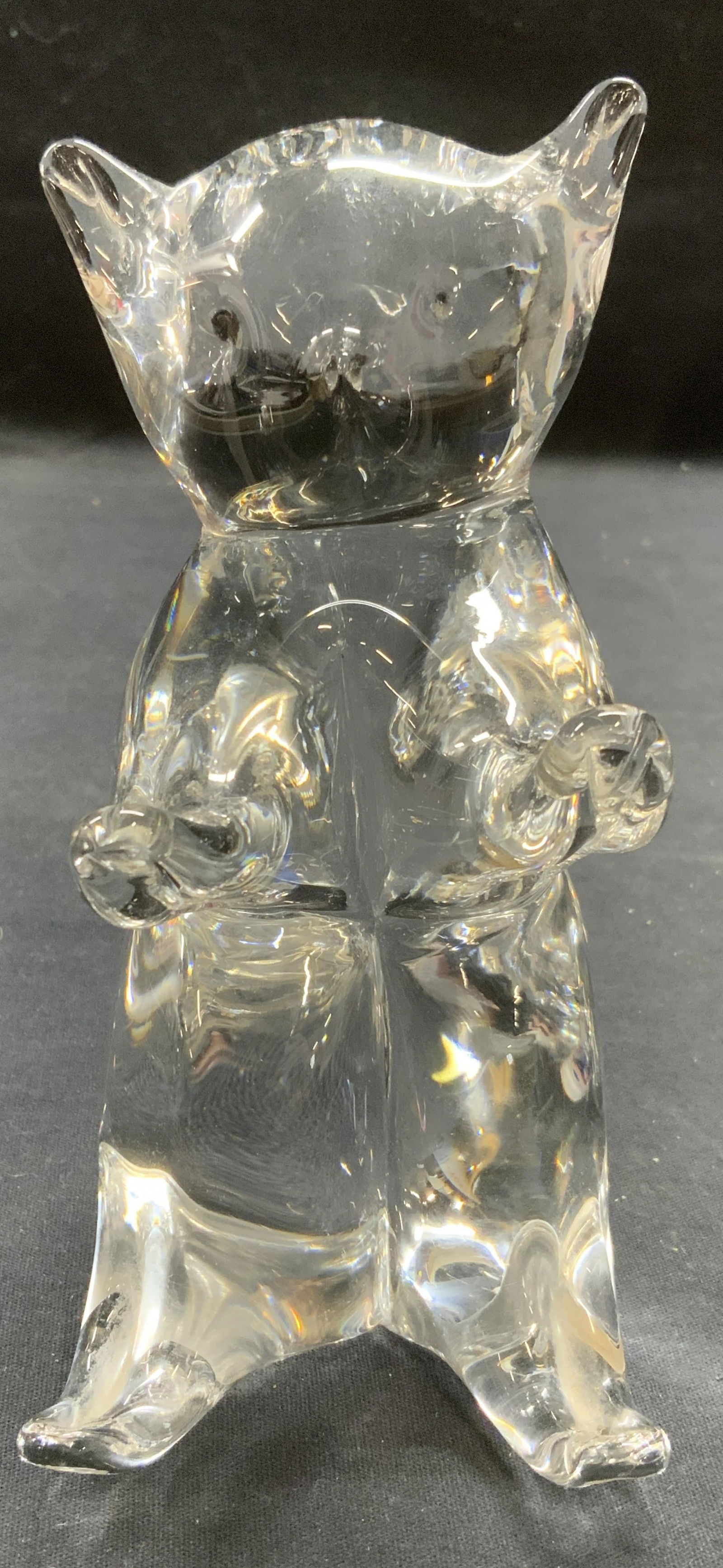 FM Ronneby Sweden Crystal Bear Figurine (1 of 6)