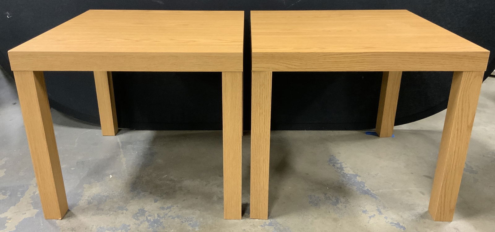 DOREL HOME PRODUCTS Pair Veneer Side Tables (1 of 6)