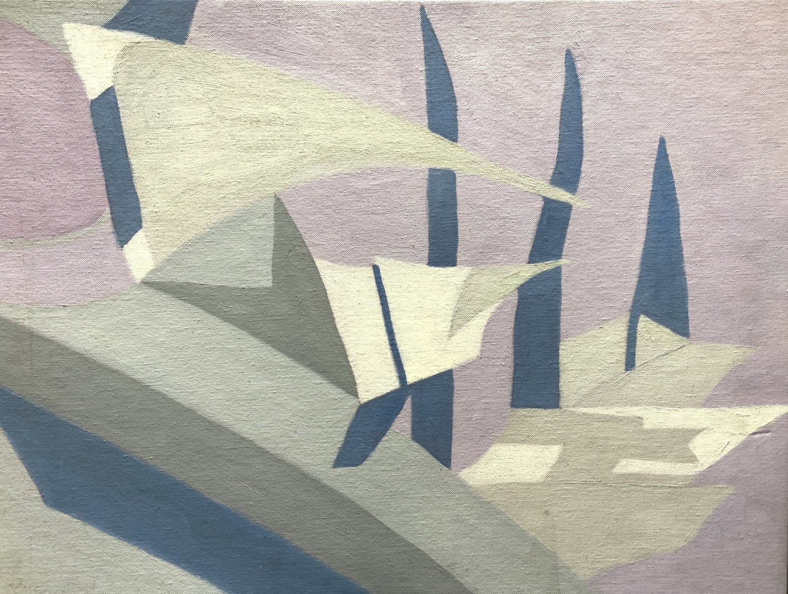 Contemporary Style Acrylic On Canvas Board (1 of 8)