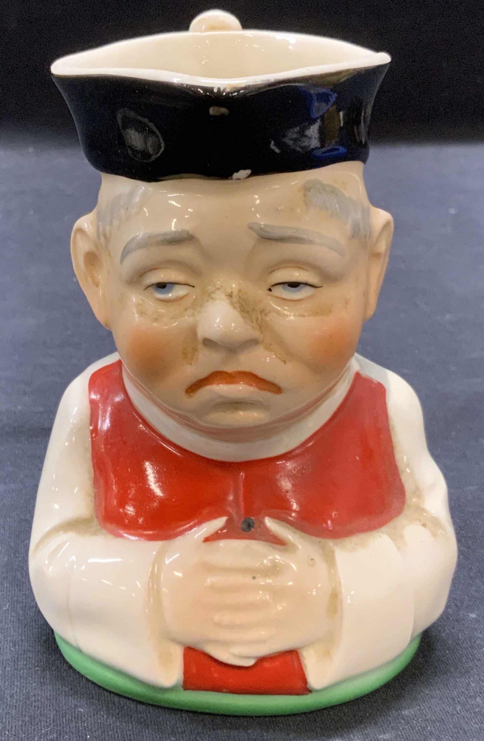 Vtg Figural Ceramic Jug Creamer, Czechoslovakia (1 of 6)