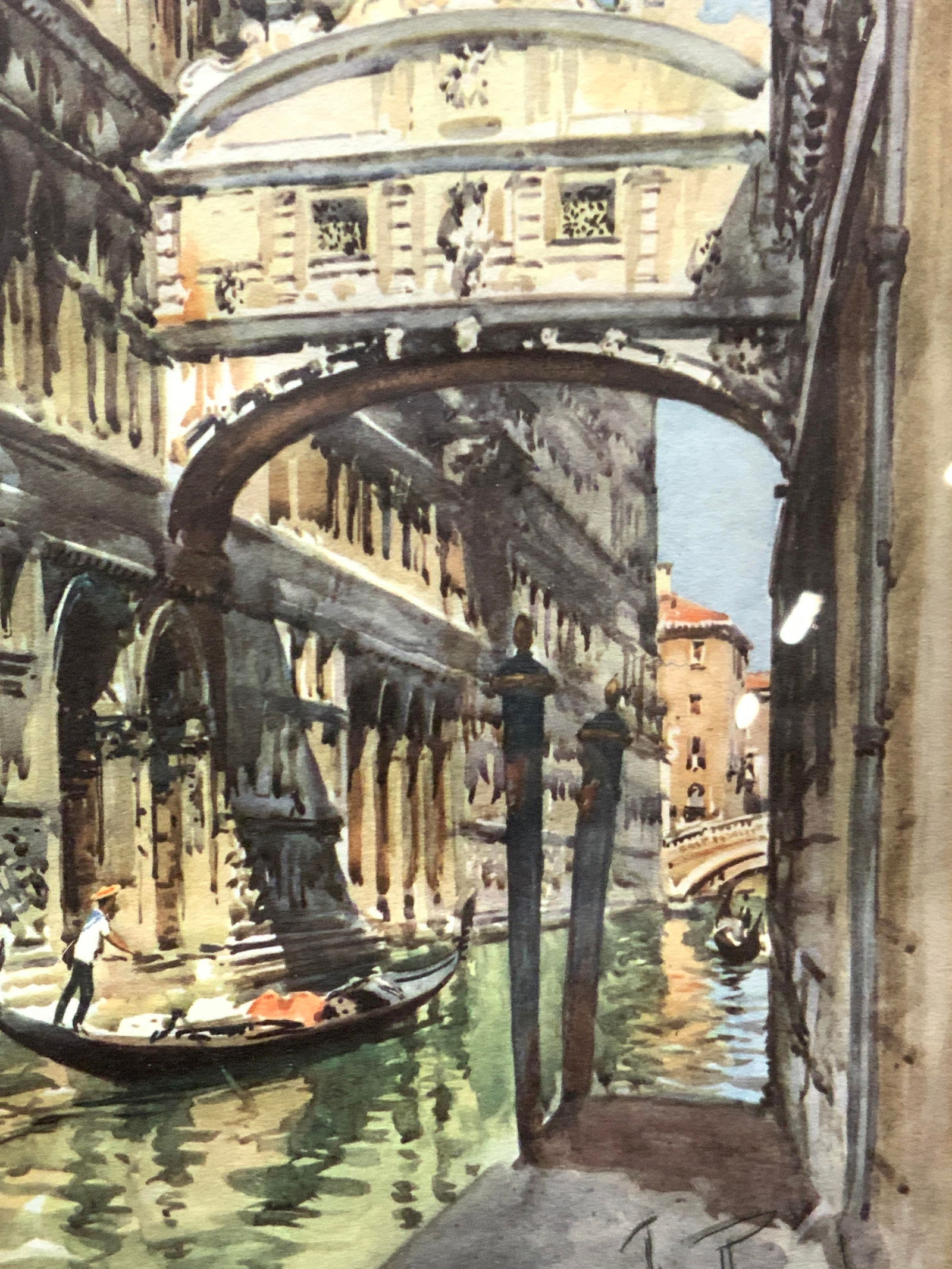 Aldo Raimondi Venezia Il Ponte De Sospirir Litho (1 of 12)