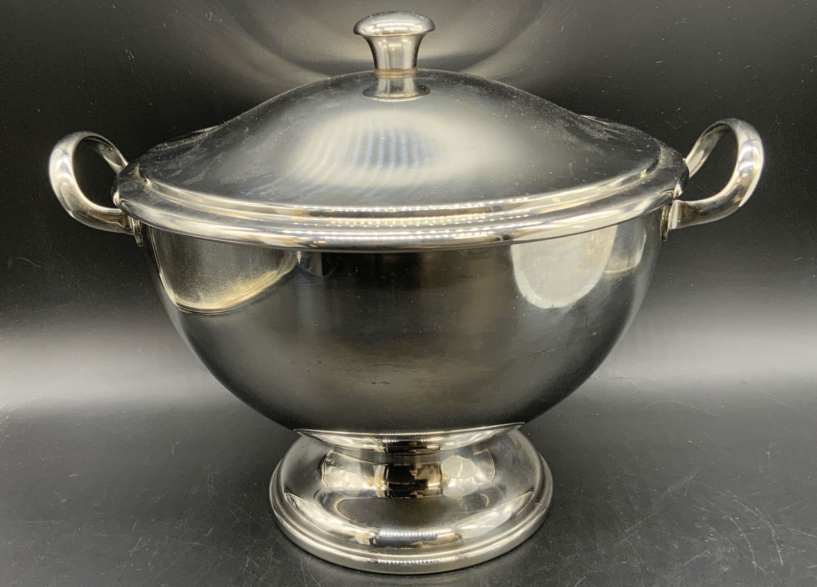 WMF CROMARGAN German Silver Plated Vessel, Lidded (1 of 11)