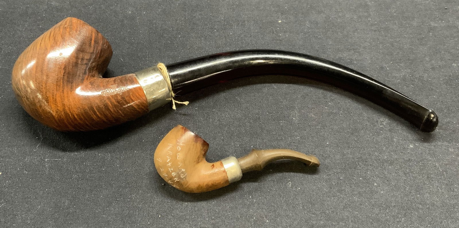 Lot 2 Vintage Wellington WDC Wood Pipes (1 of 11)