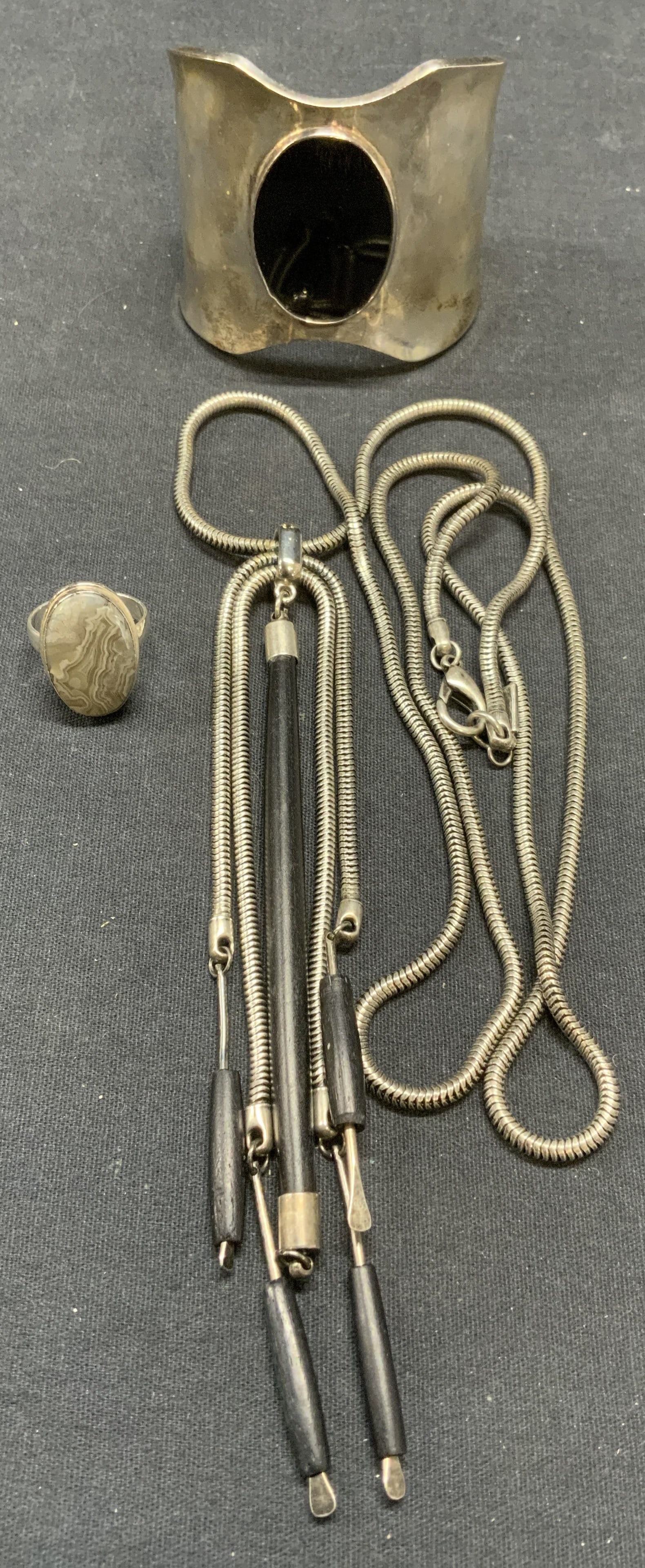 3 BALLESTEROS Sterling Silver Cuff Bracelet, More (1 of 13)