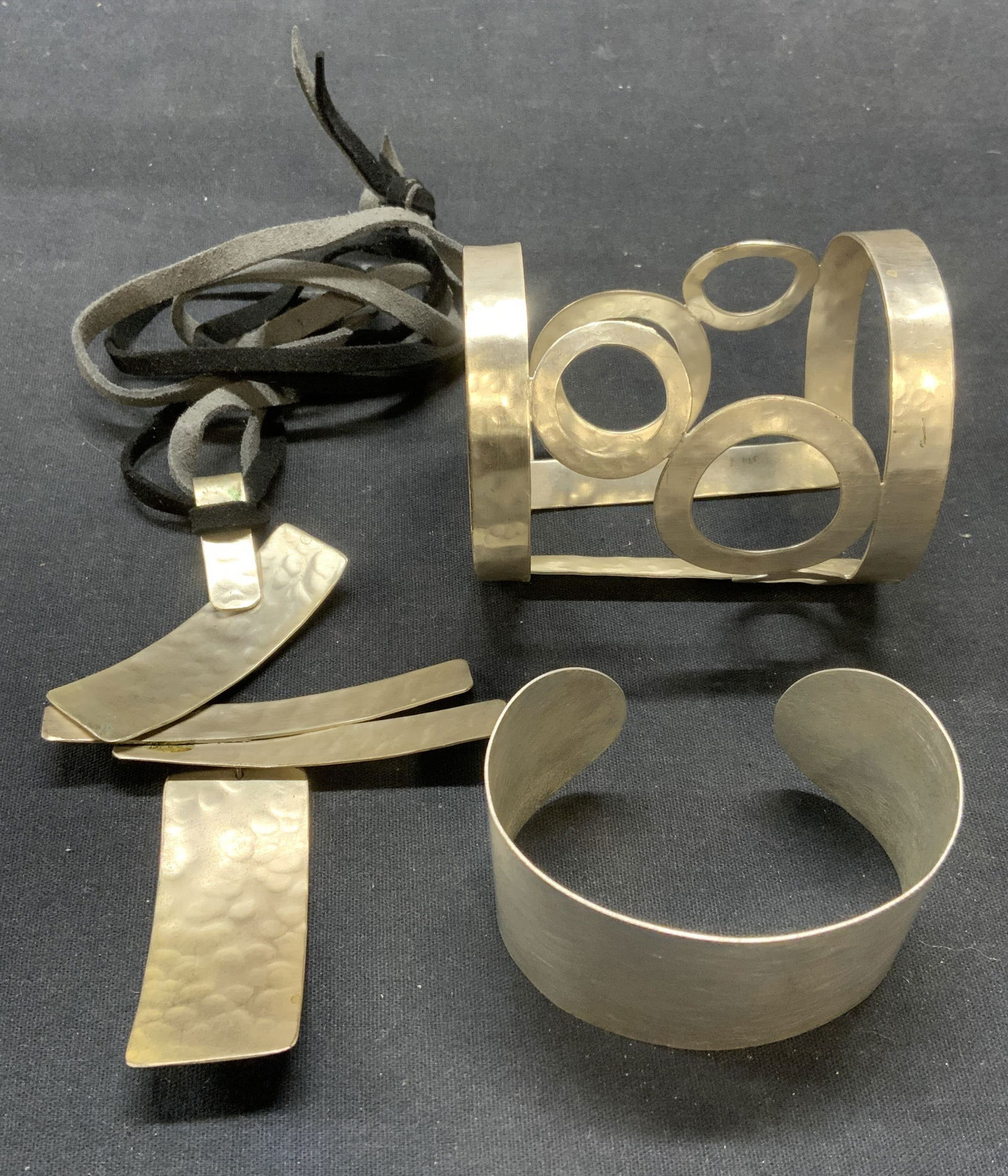 Lot 3 Ex Novo Pendant Necklace & Cuff, More (1 of 14)