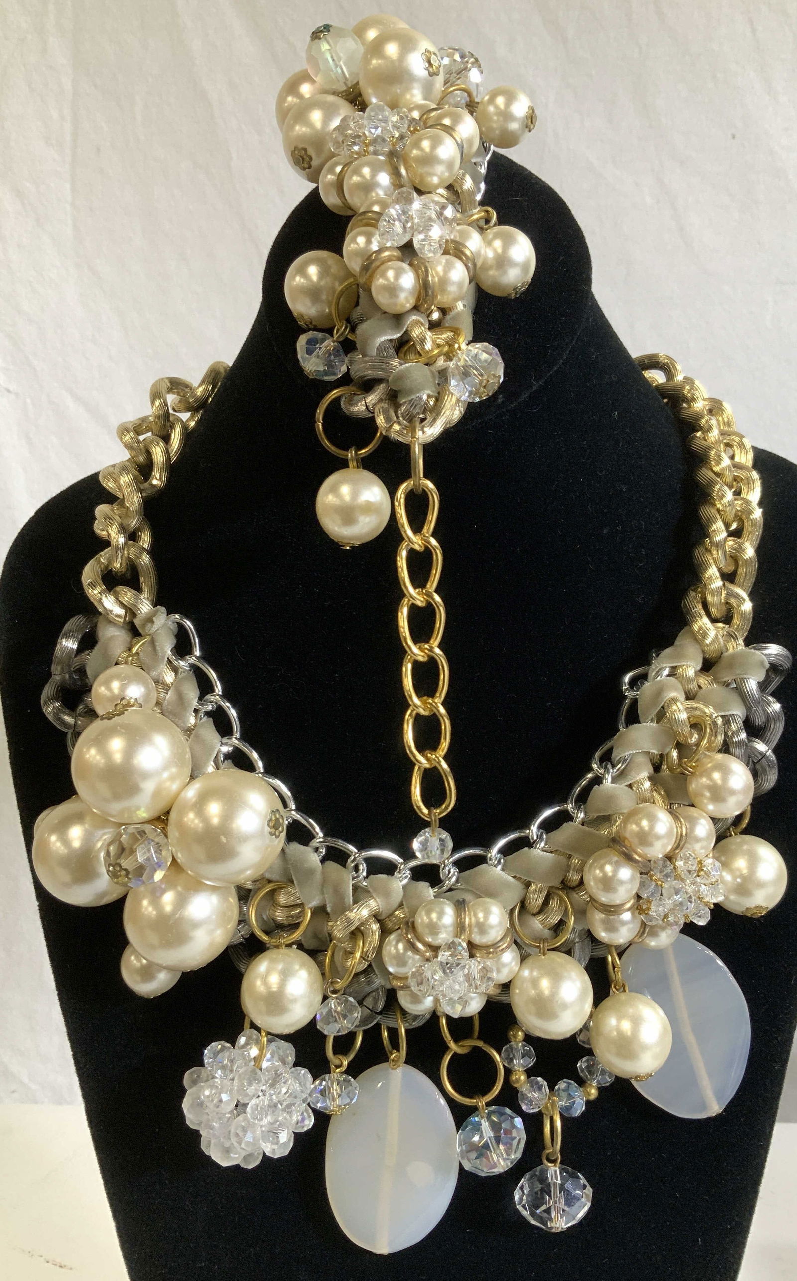 Hand Crafted Statement Jewelry Set, 2 Jewelry (1 of 9)