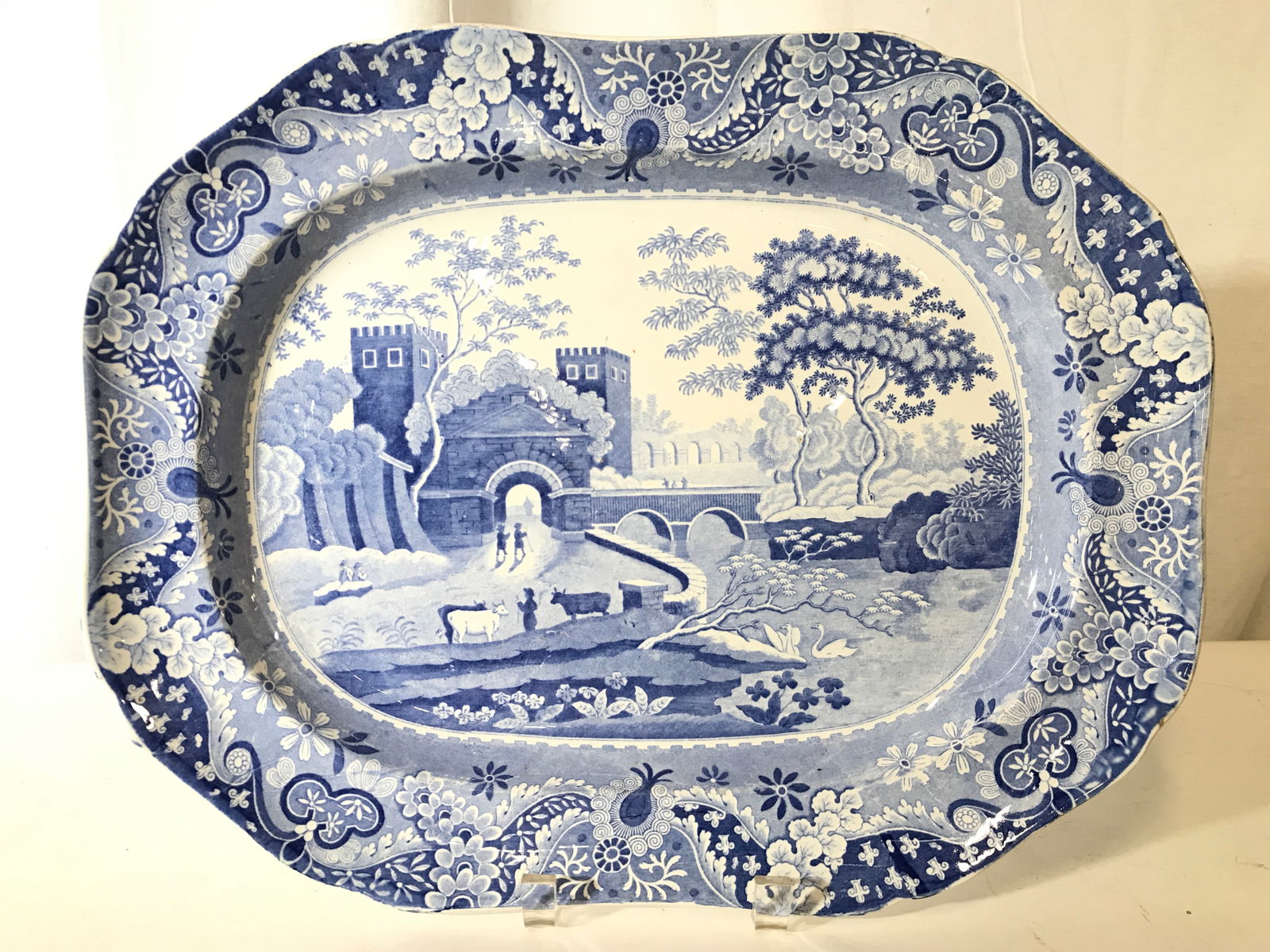 SPODE Vintage Porcelain Serving Platter 16in (1 of 10)