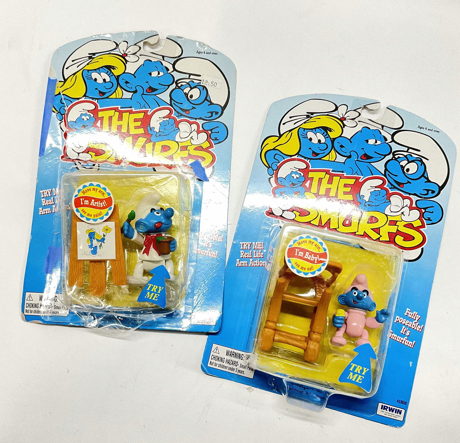 Vintage NWT The Smurfs Posable Figurines Toy (1 of 5)