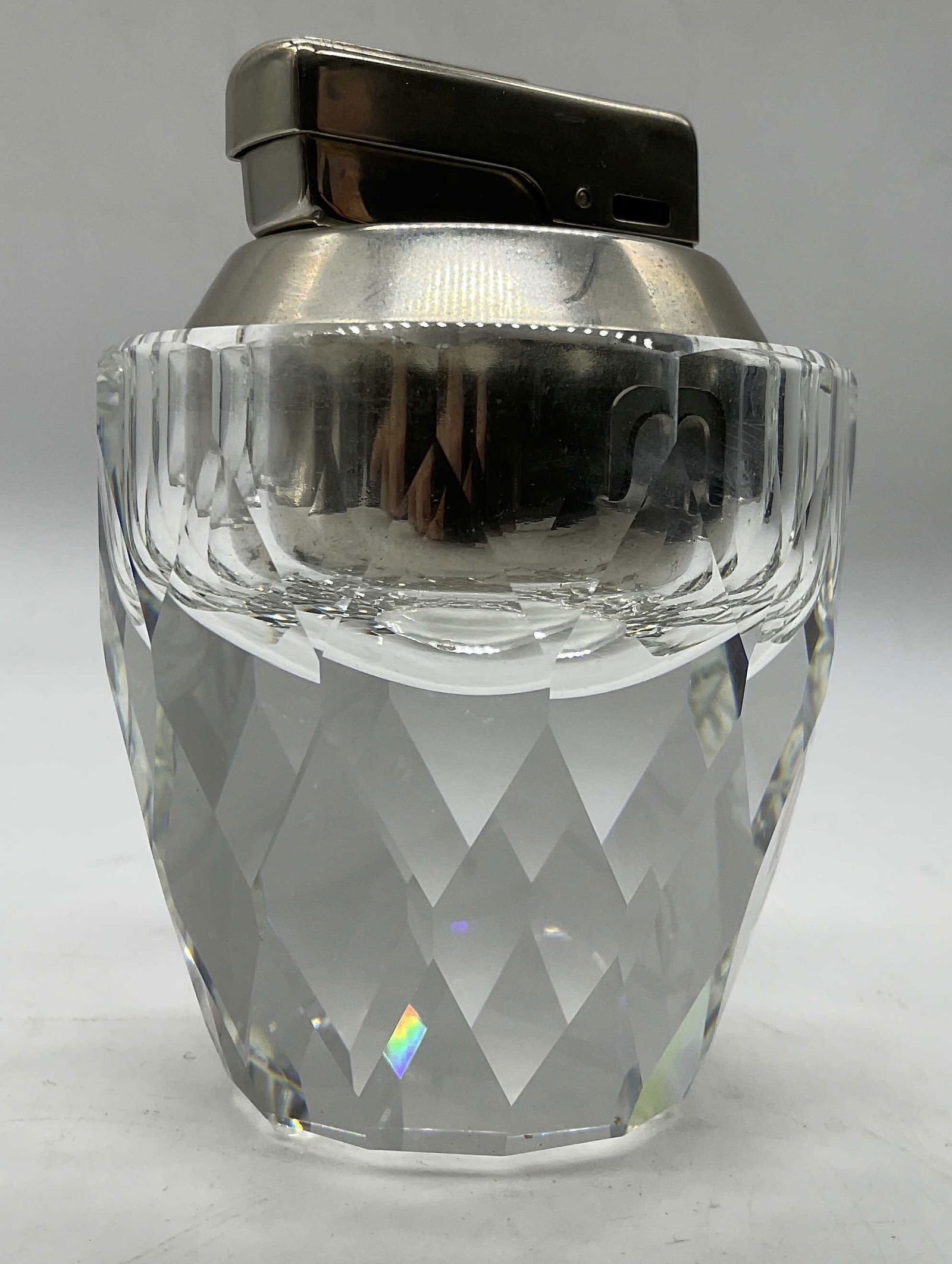 Vintage Swarovski Clear Crystal Table Lighter c80s (1 of 8)