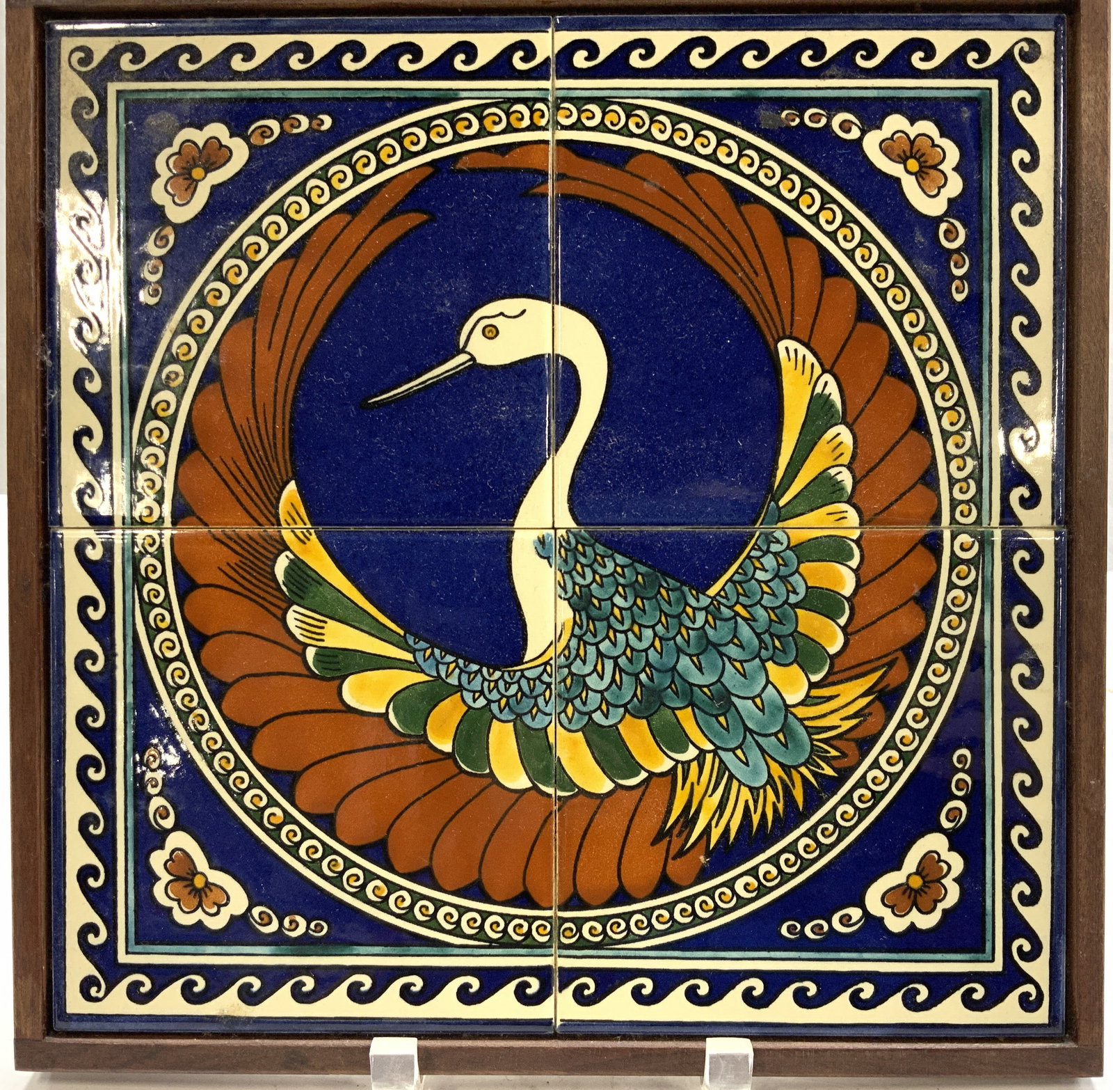 Karakasnian Bros Jerusalem Ceramic Tiles w Swan (1 of 7)