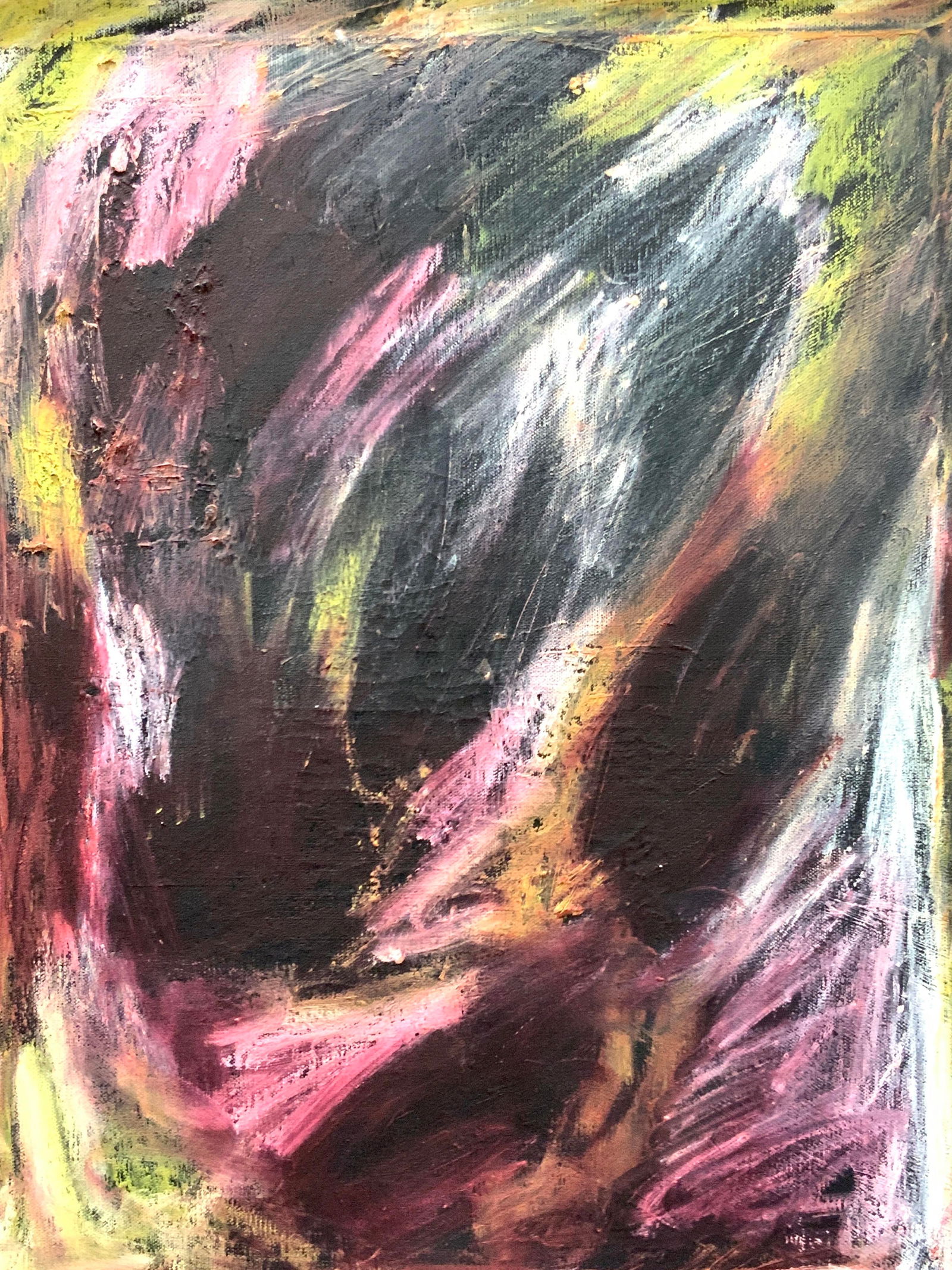 Framed Abstract Oil Painting 2ft (1 of 9)