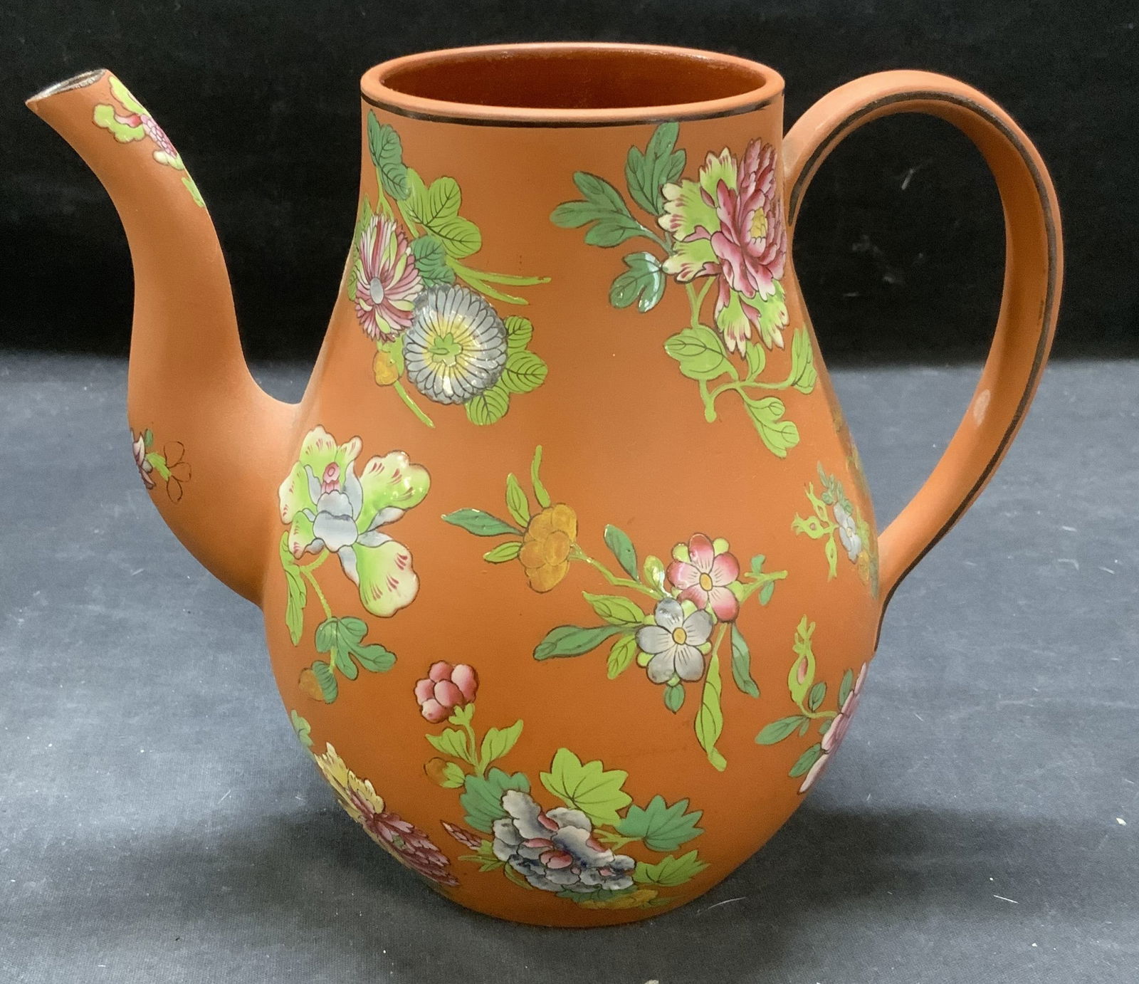 Wedgwood Rosso Antico Redware Coffee Pot (1 of 7)