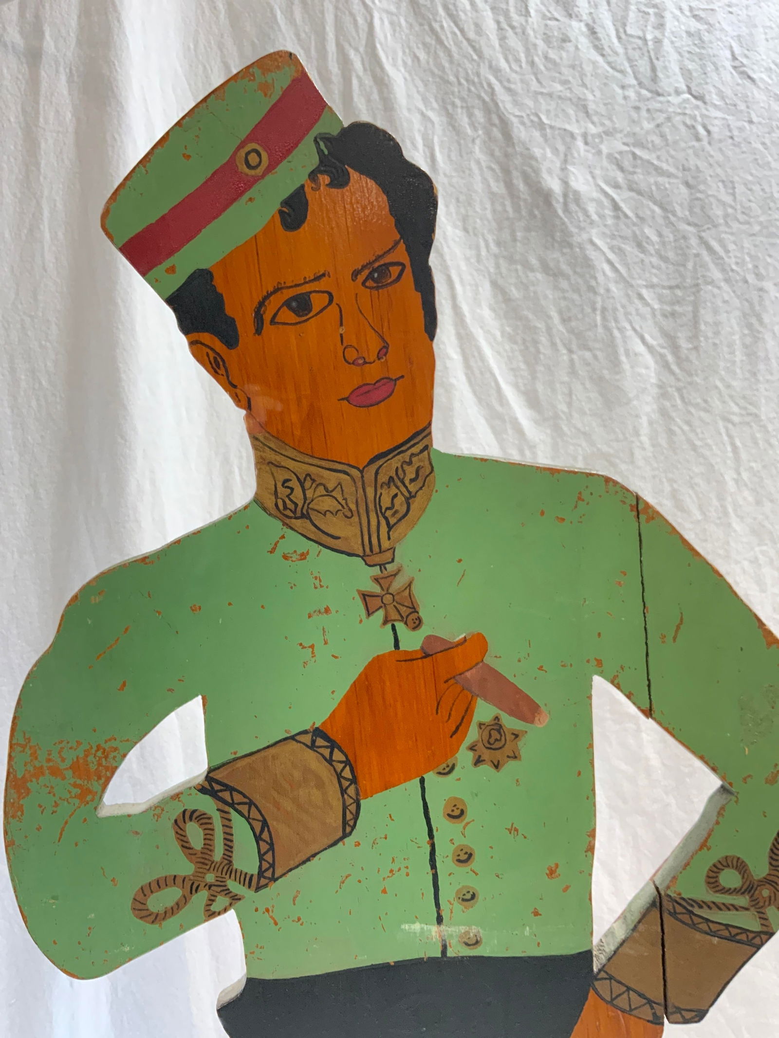 Antique Valet Wood Figural 3Ft3In (1 of 7)