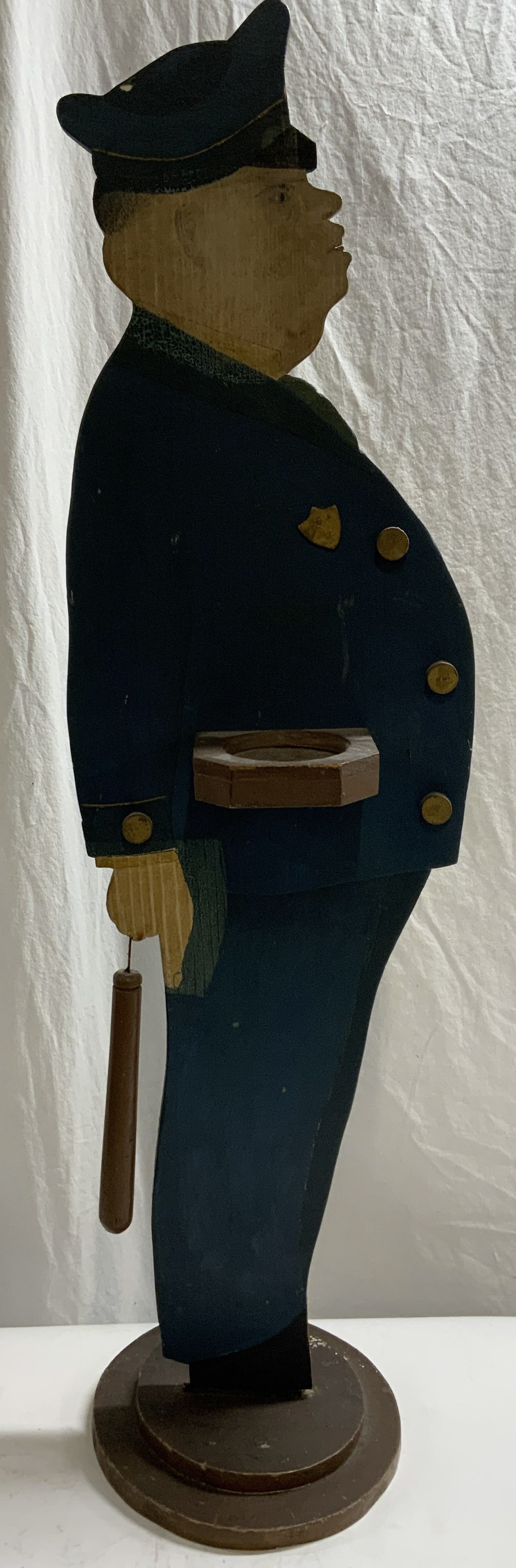 Antique Figural Police Smoking Stand 3+Ft (1 of 8)