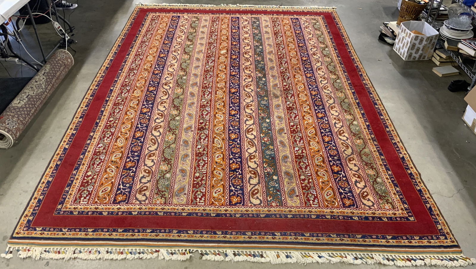 Turkish Sivas Zava Handmade Oversized Wool Rug 11ft (1 of 9)