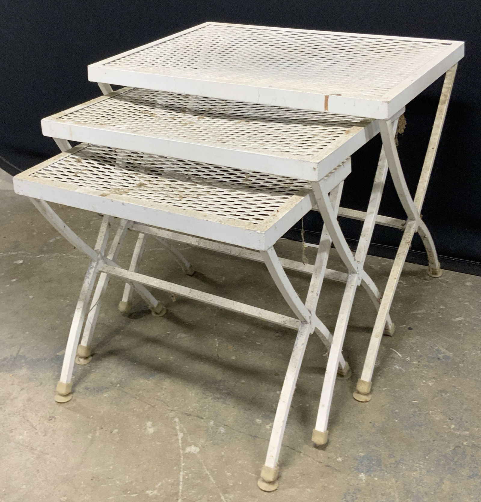 Set 3 MCM Salterini Style Nesting Tables (1 of 10)