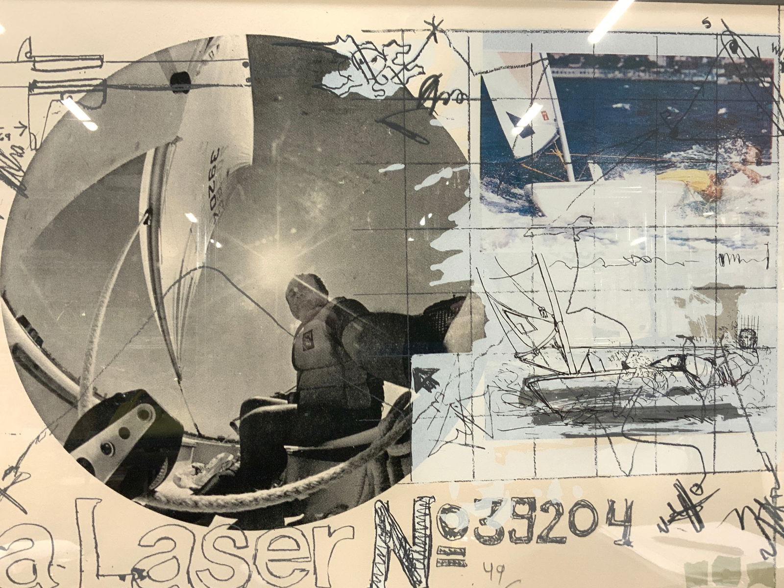 Tuma Signed & Numbered Small Boat Racing Litho (1 of 10)