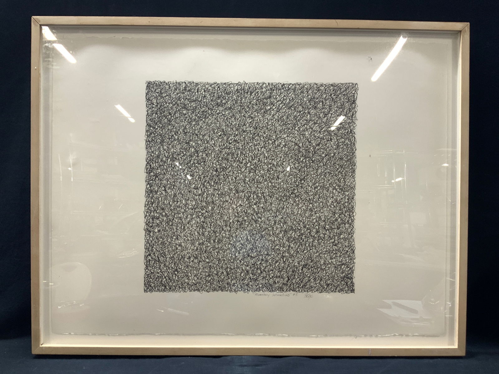 Stephen Cox Signed Momentary Interactions #5 Litho (1 of 9)