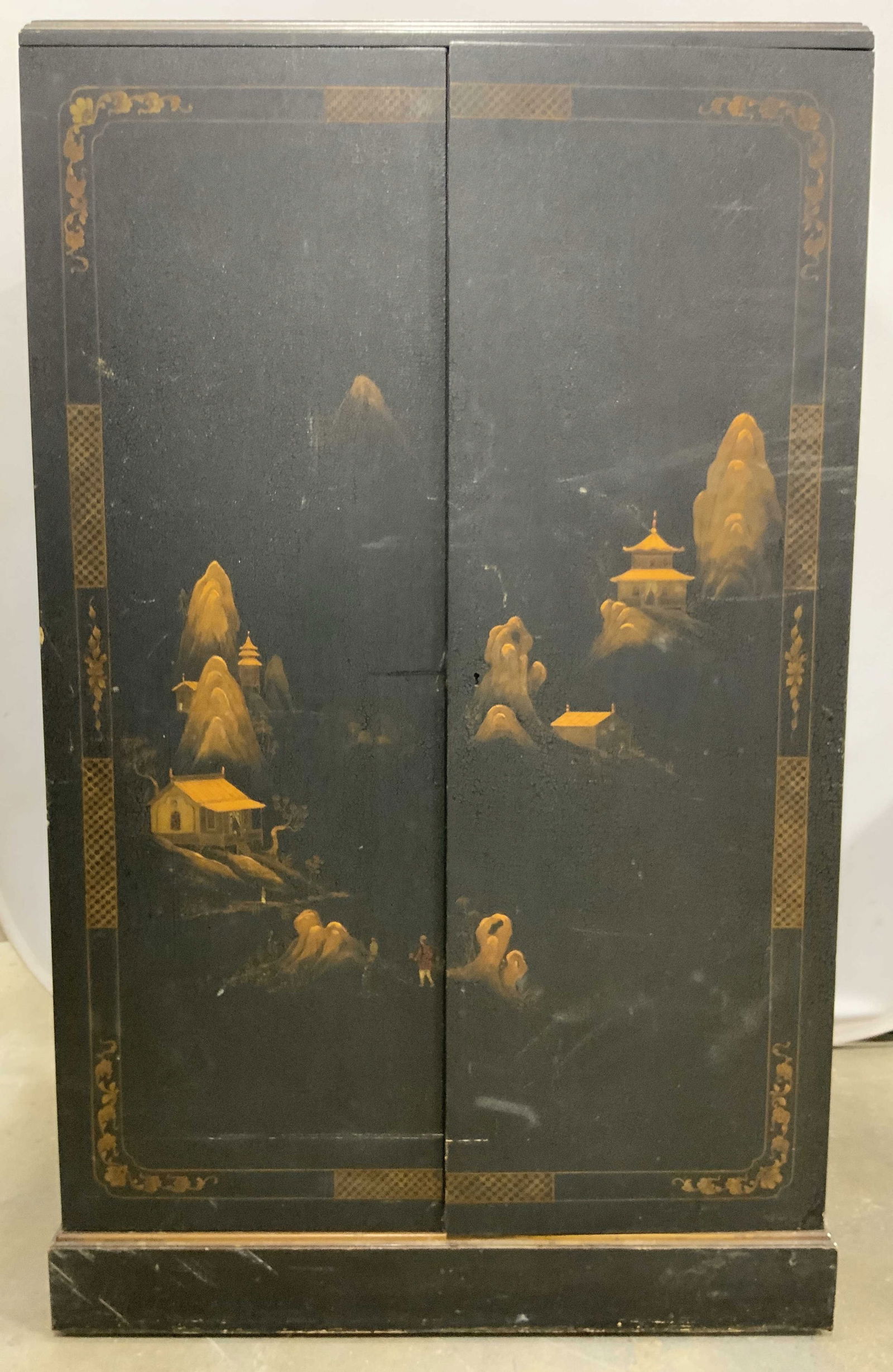 IRVING & CASSON Vintage Asian Cabinet W Pull Outs (1 of 9)