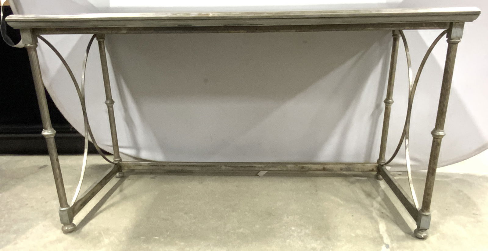 Iron Mirror Top Console Table (1 of 7)