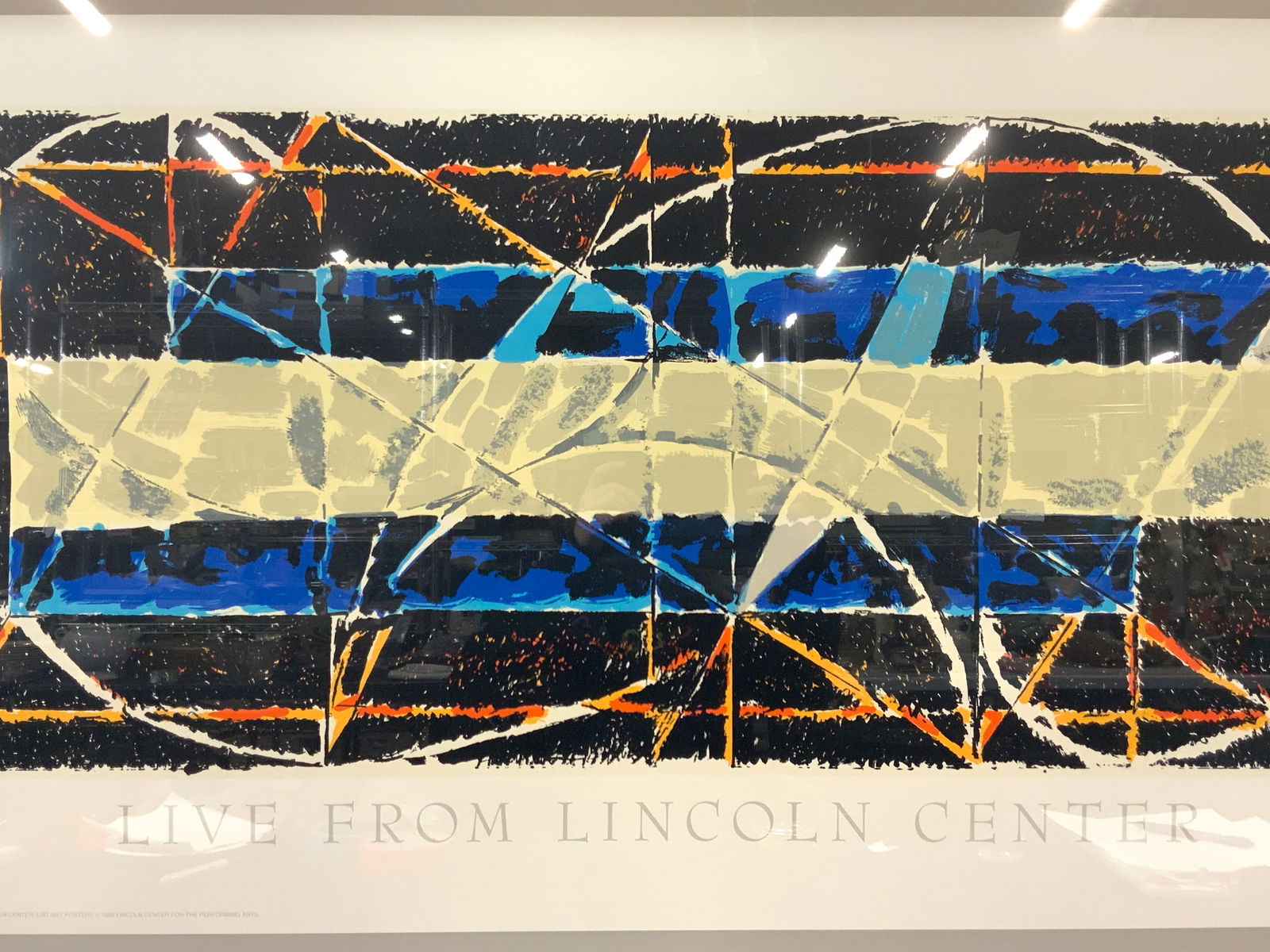 Harry Nadler Lincoln Center Lithograph 1990 4ft1in (1 of 10)