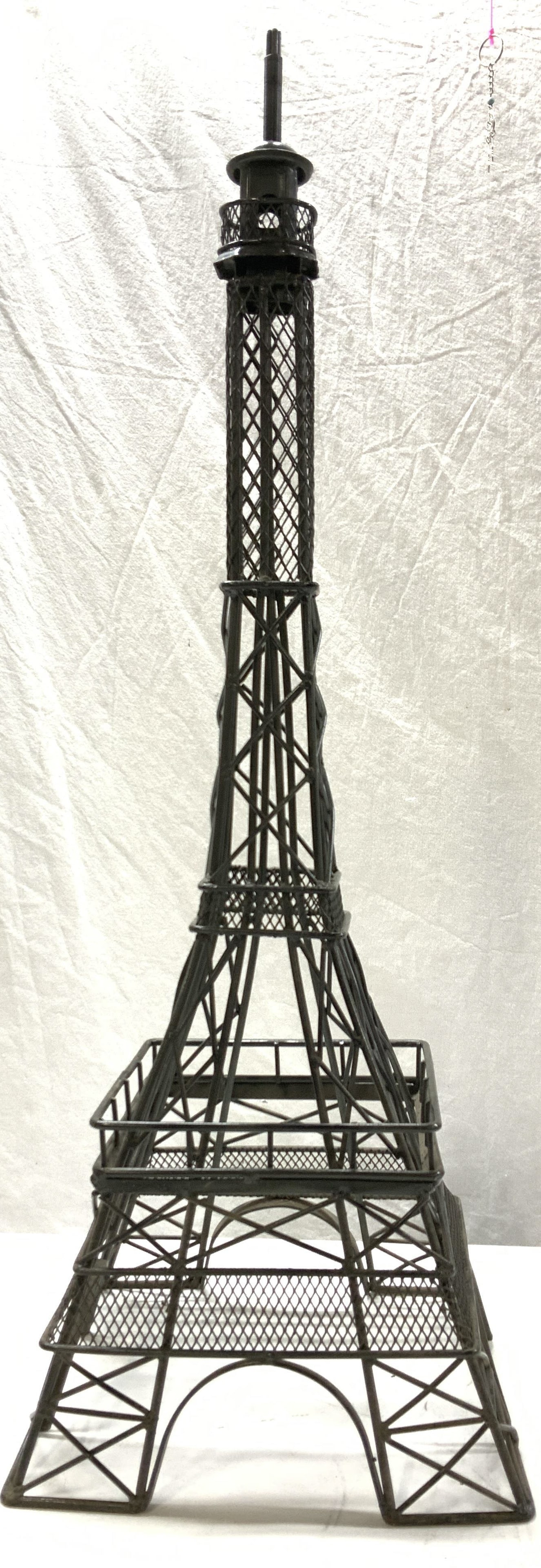 Floor Size Metal/ Iron Eiffel Tower Sculpture 34in (1 of 6)