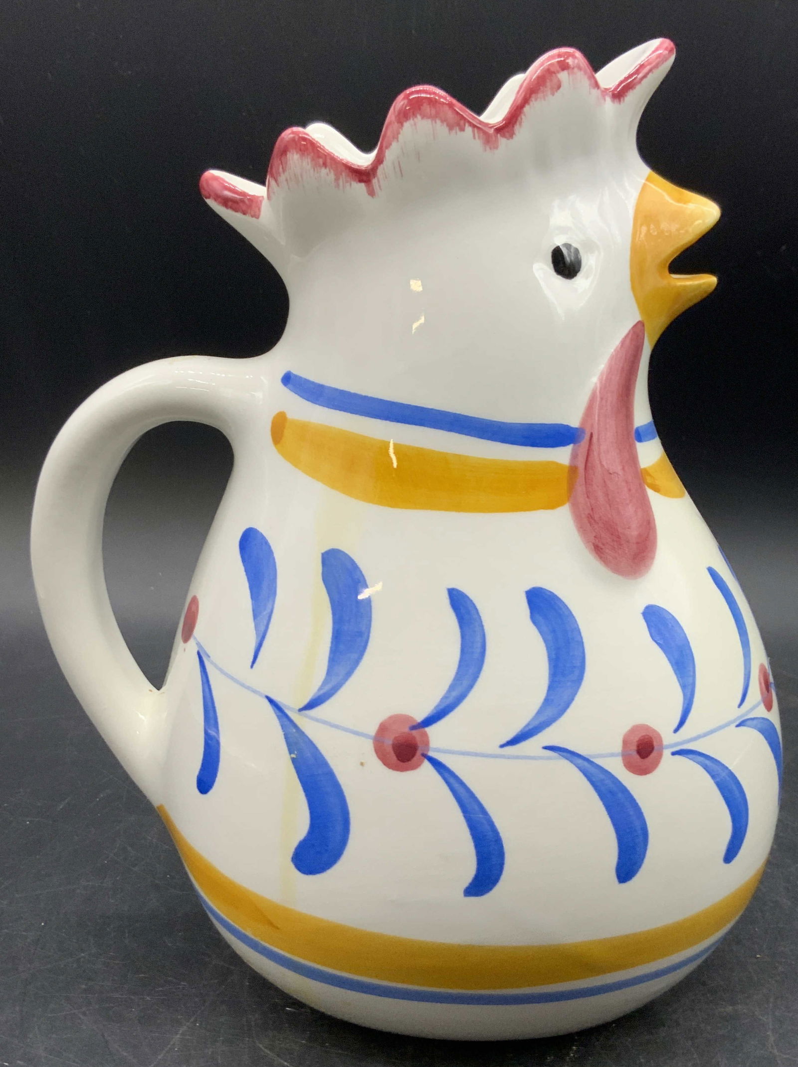 ELEMENTS BLOOMINGDALES Ceramic Chicken Pitcher ITALY (1 of 11)