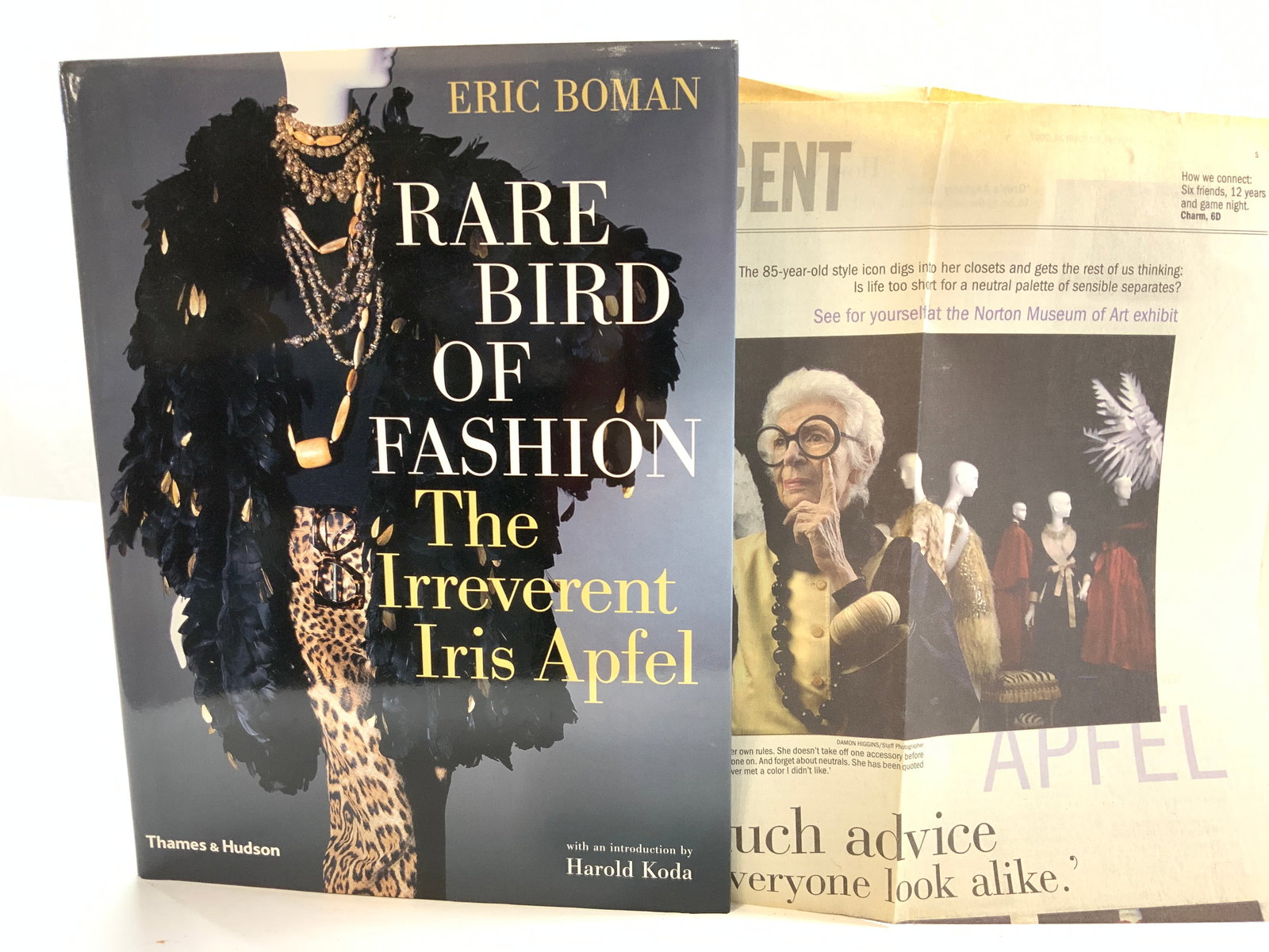 Iris Apfel Photography Fashion Book, Autographed (1 of 14)