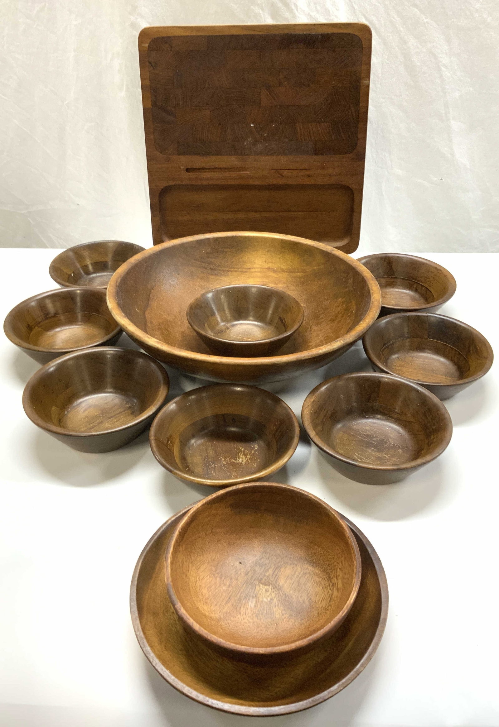 KULTURA Filipino S Pacific Wood Salad Set, more 12 (1 of 8)