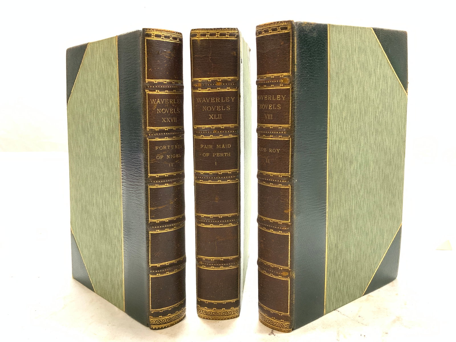 3 Sir W Scott WAVERLY Novels Antq Books 1829-1833 (1 of 12)